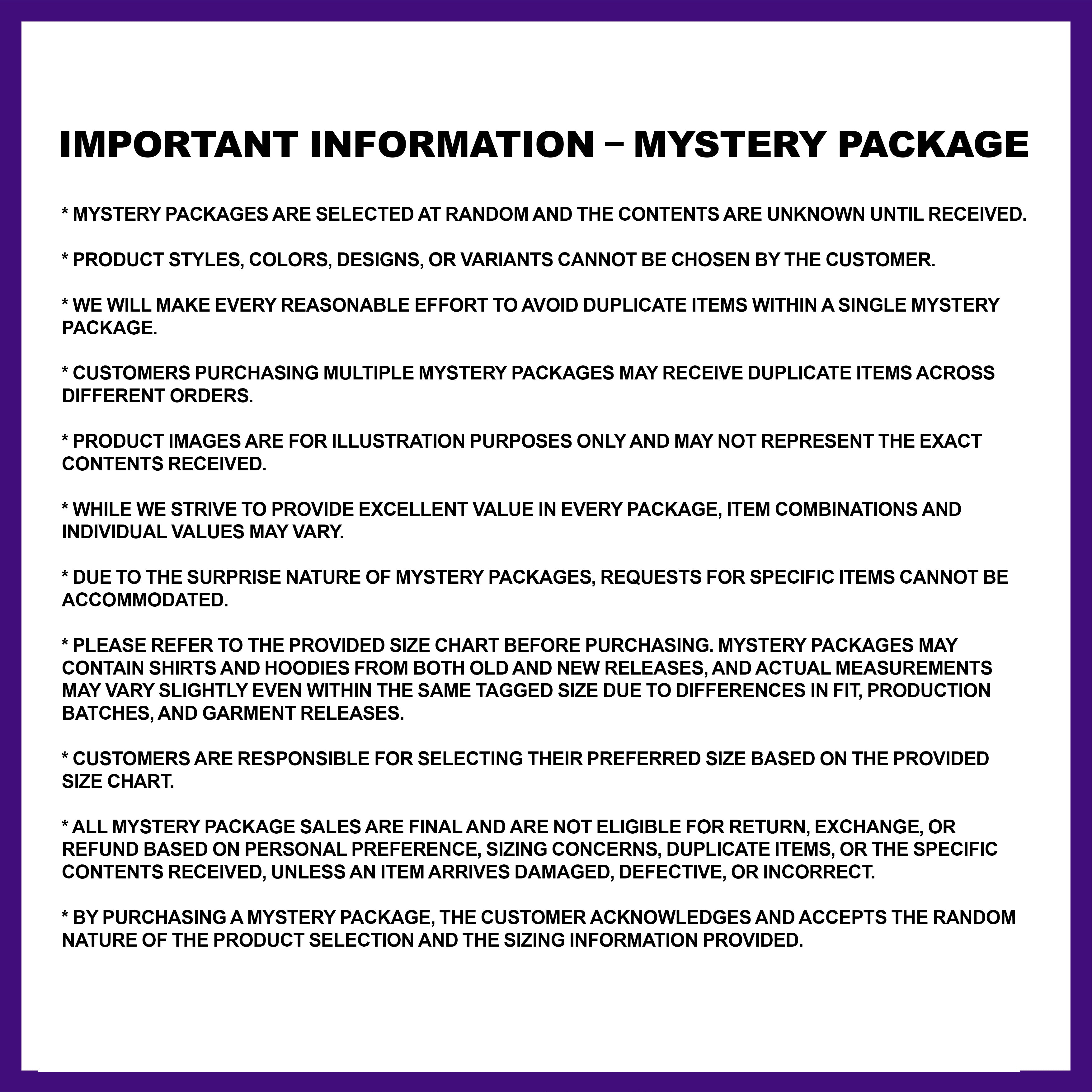 "Collector Pack" Mystery Package