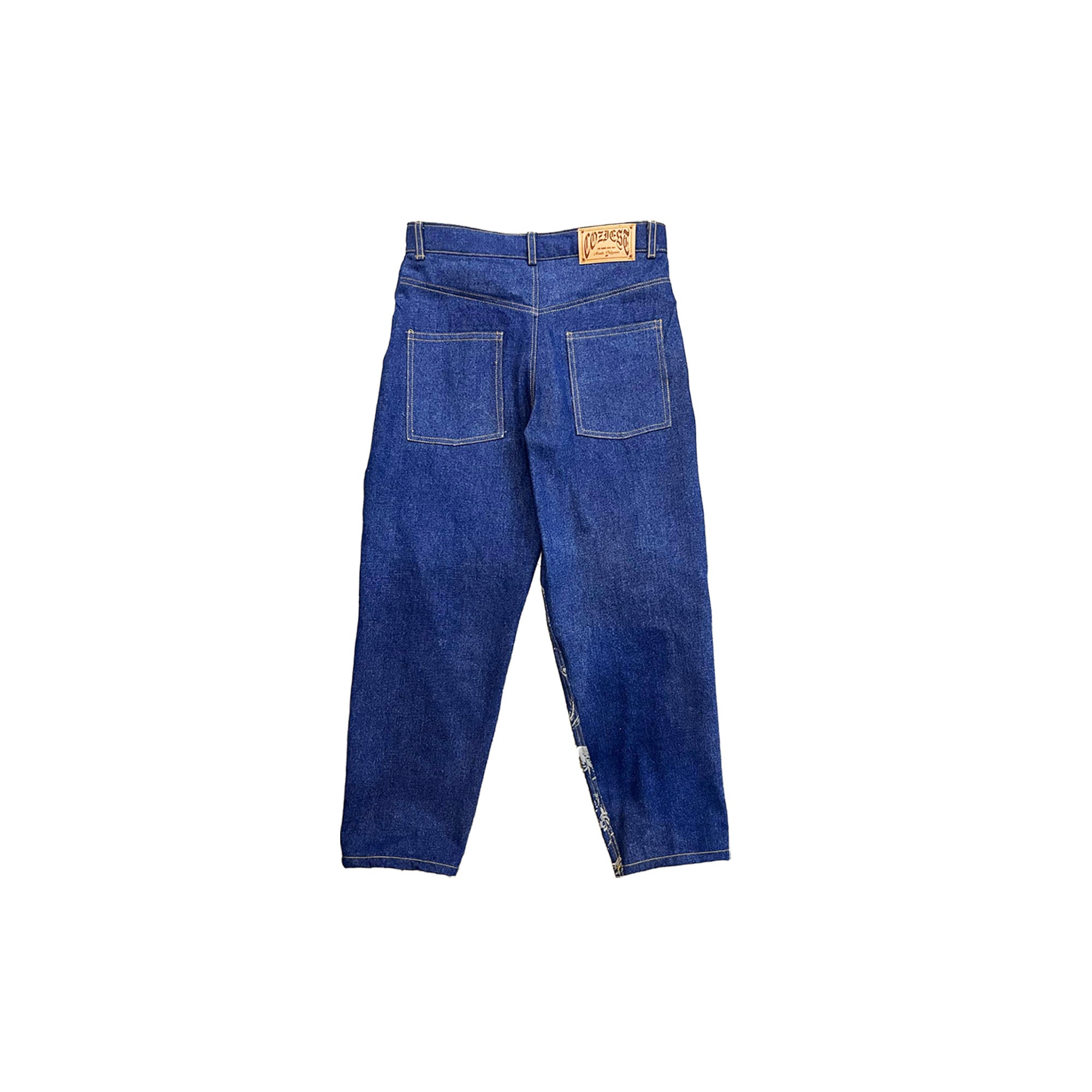 “St. Michael” Denim Pants in Denim Blue Colorway