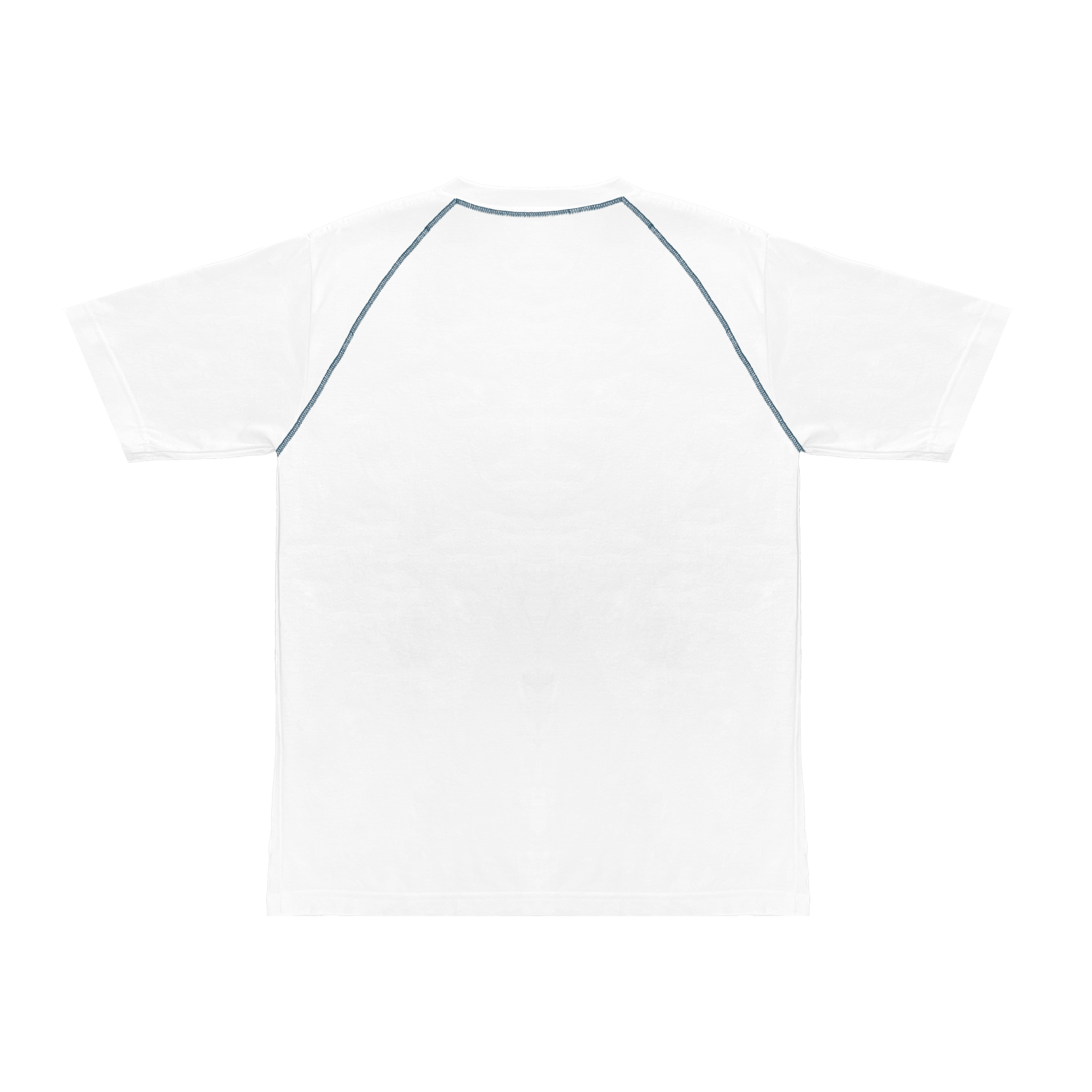 "The Fifth" Raglan Tee in White Colorway