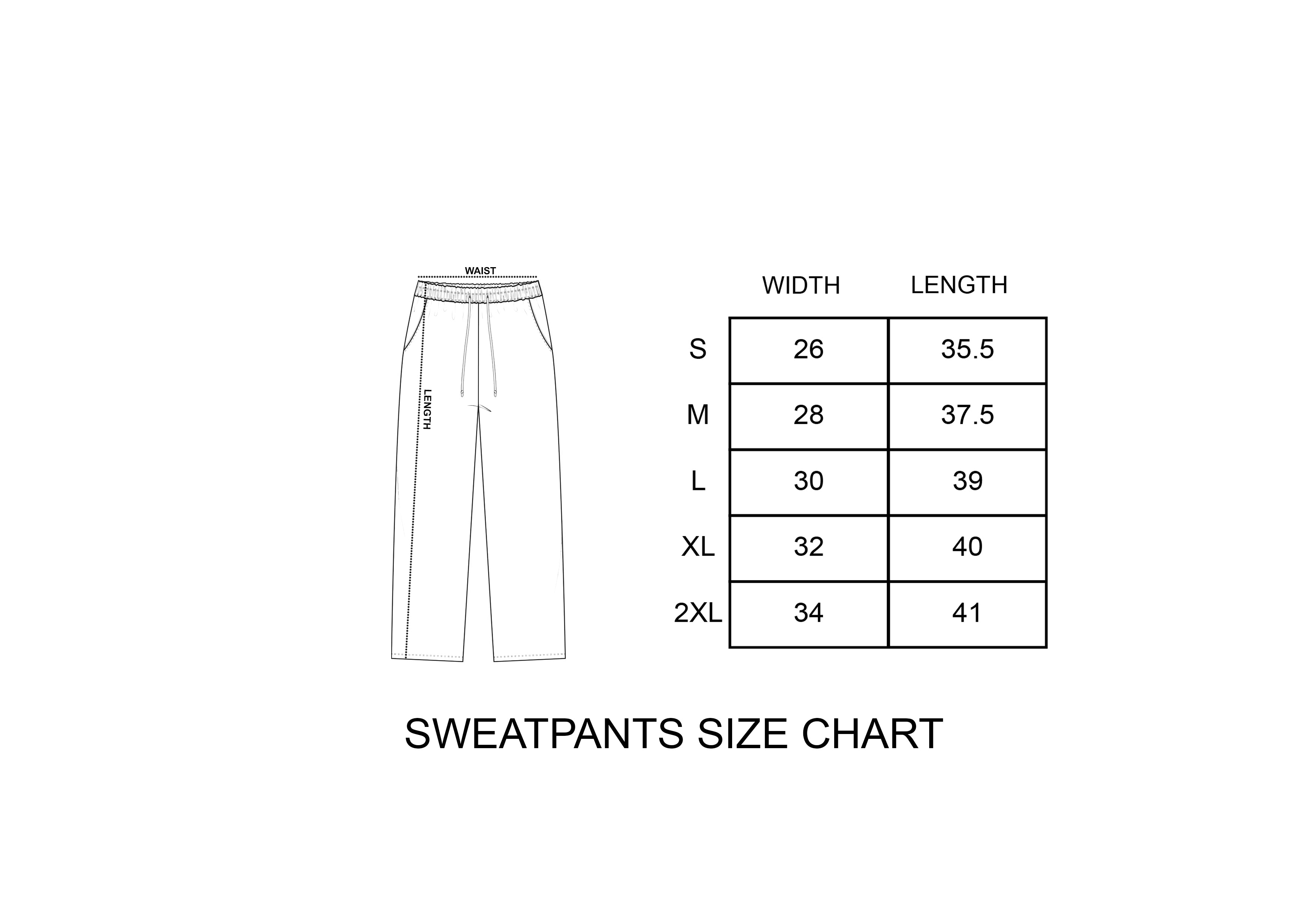"Simulator" Sweatpants in Black Colorway