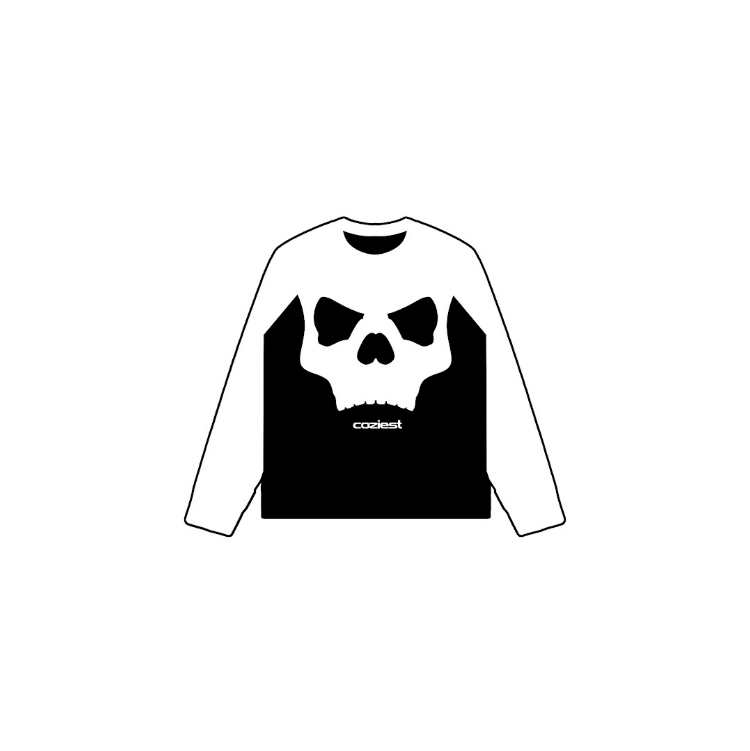 "Ghost" Longsleeve in Black Colorway