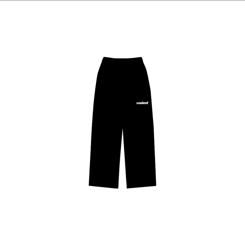 "Classic" Sweatpants in Black and Heather Gray Colorway