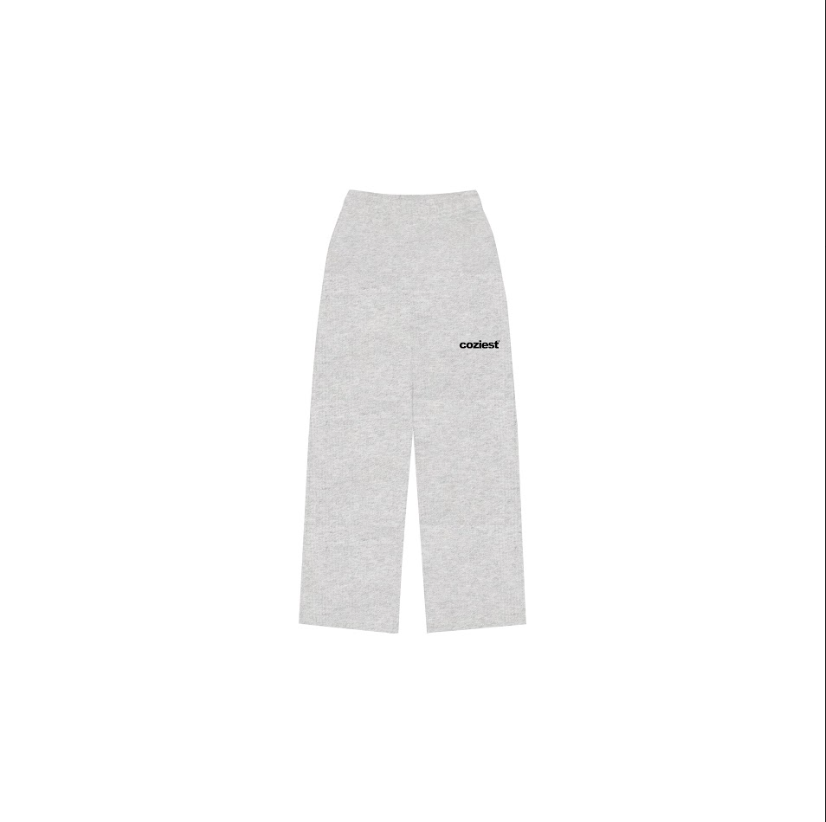 "Classic" Sweatpants in Black and Heather Gray Colorway