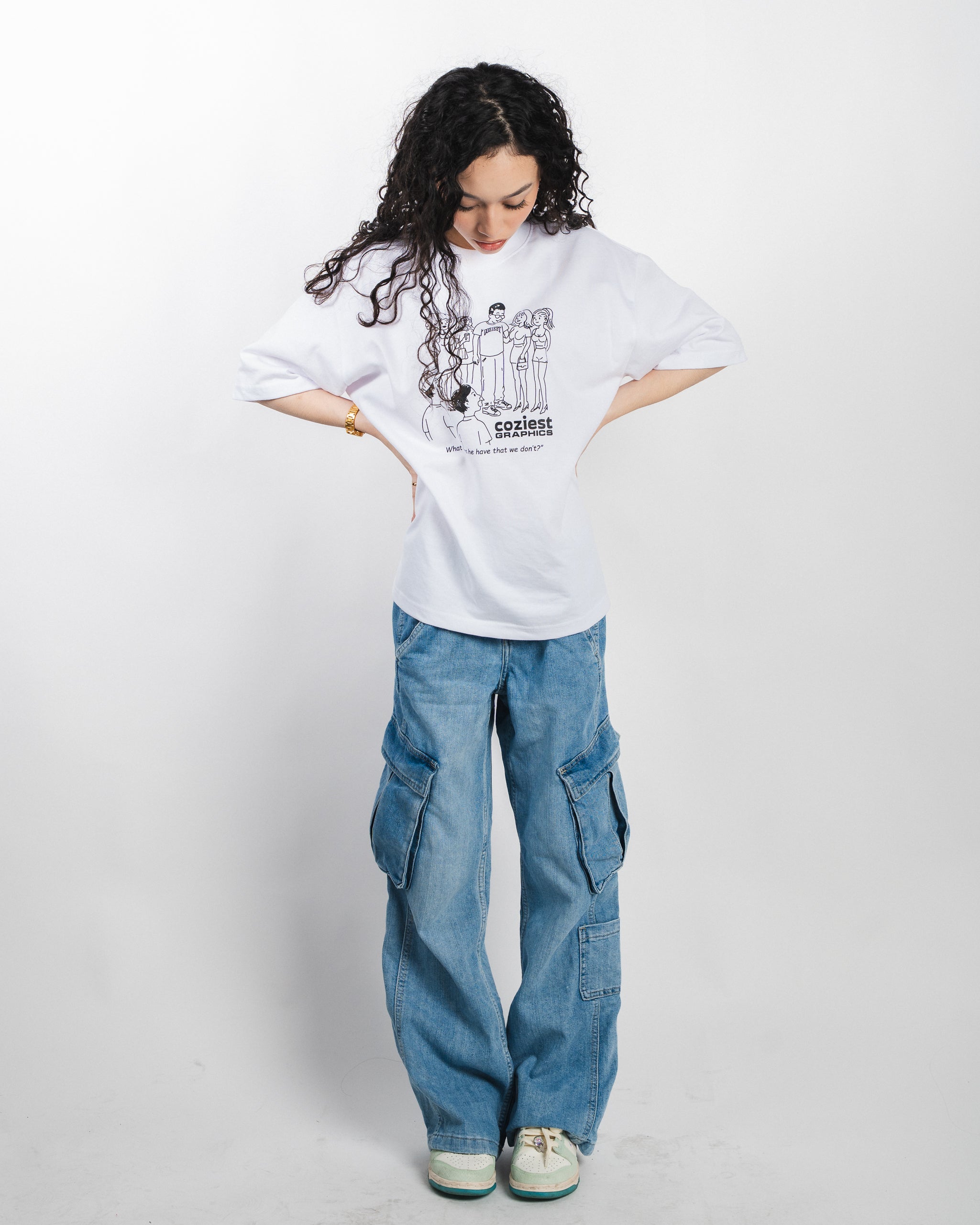 "Have" Tee in White