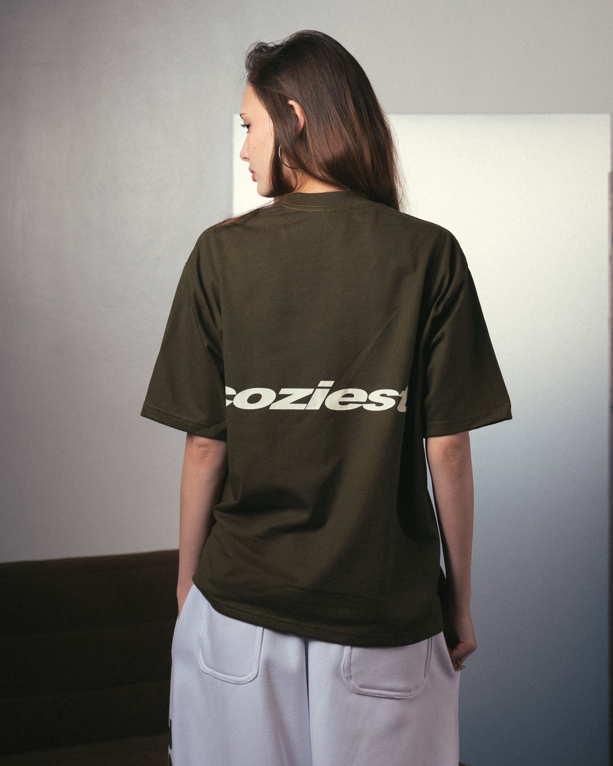 "Moss" Box Tee