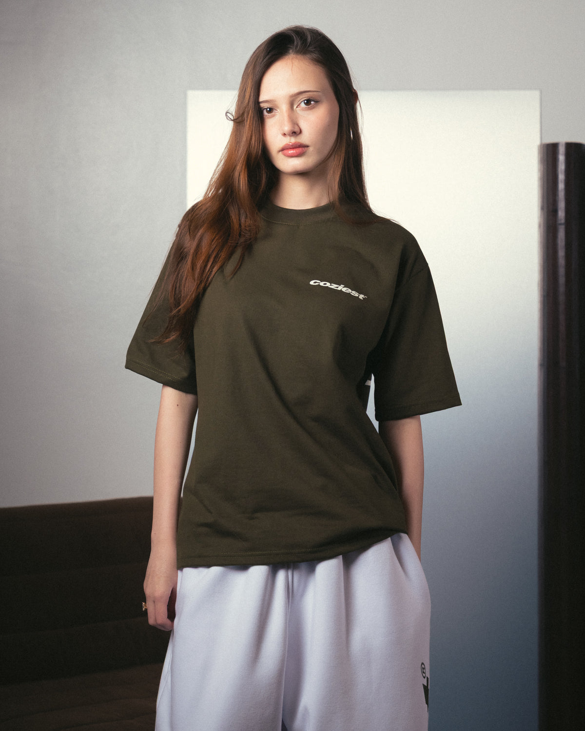"Moss" Box Tee
