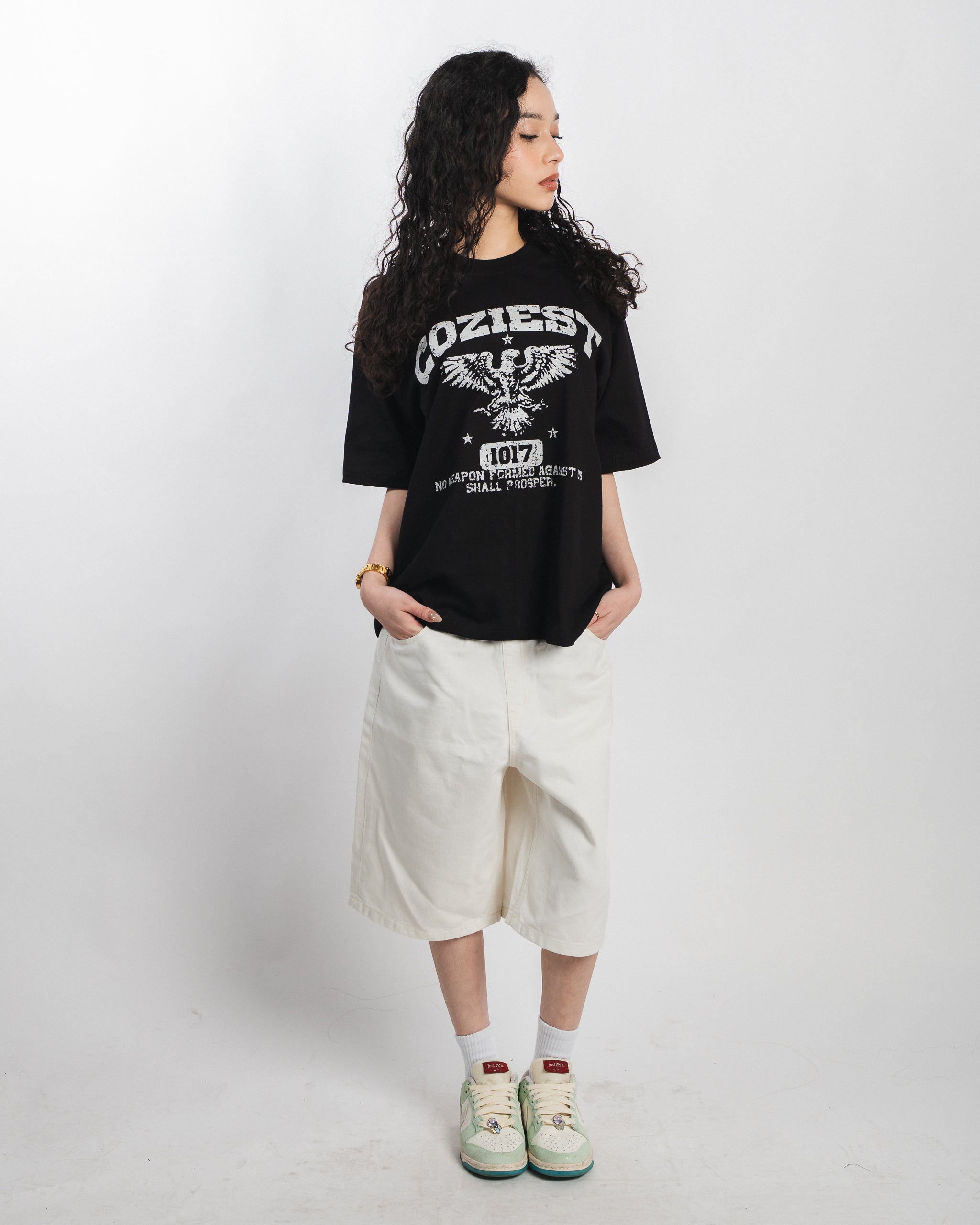 "Weapon" Tee in Black