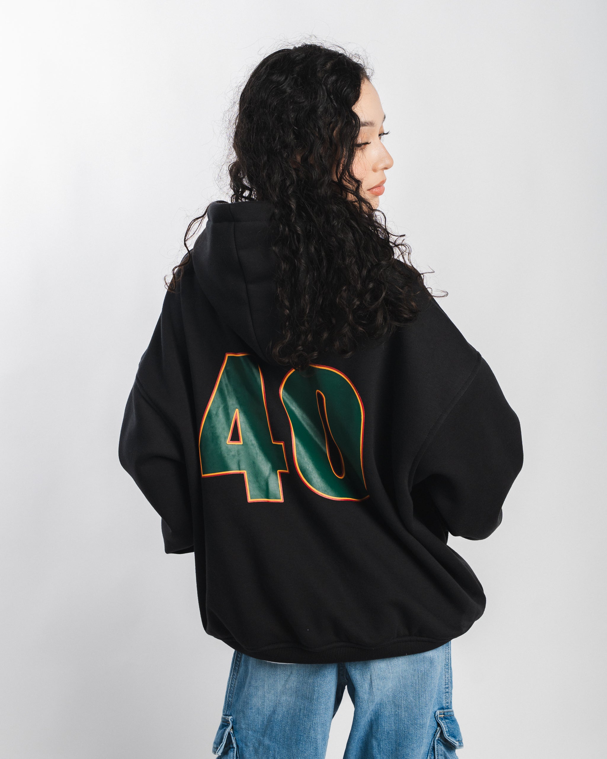"Sonics" Hoodie in Black