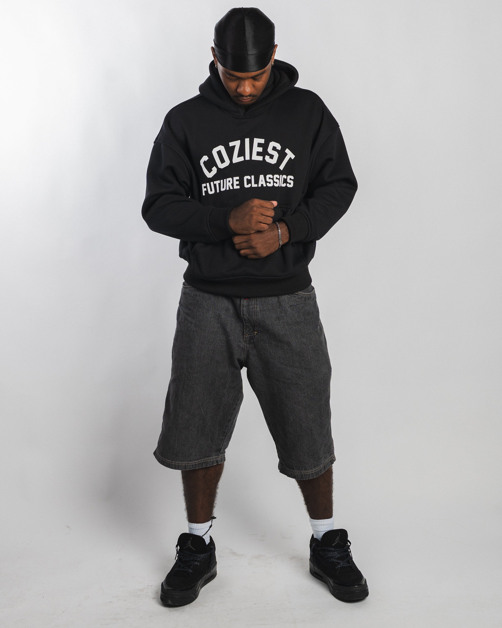 "Future Classics" Hoodie in Black