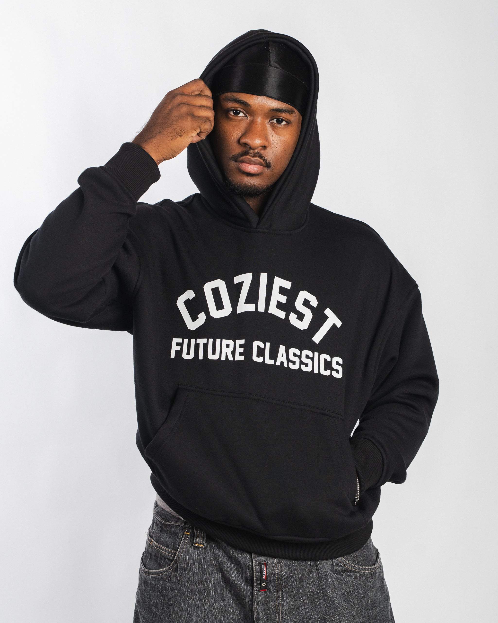 "Future Classics" Hoodie in Black