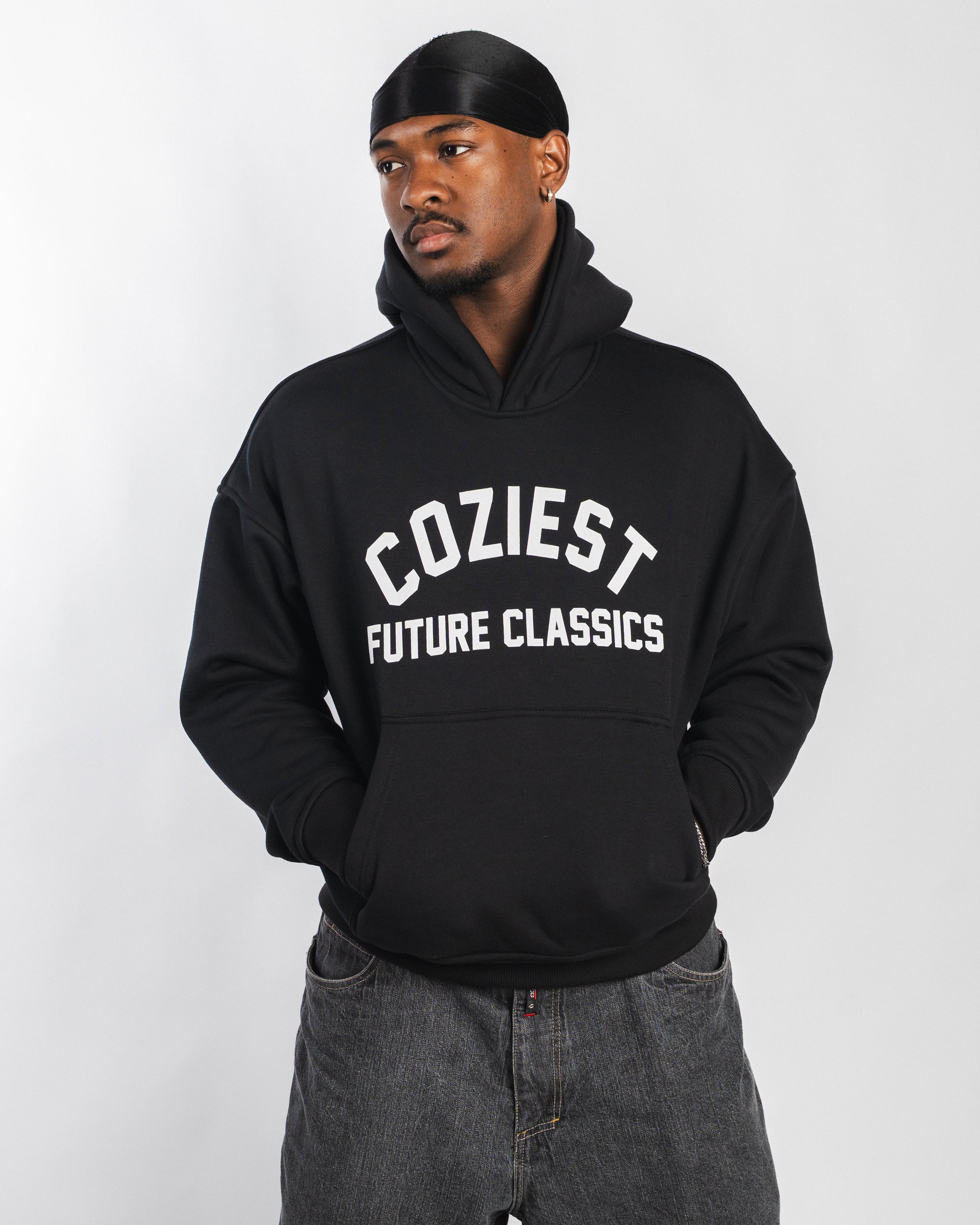 "Future Classics" Hoodie in Black