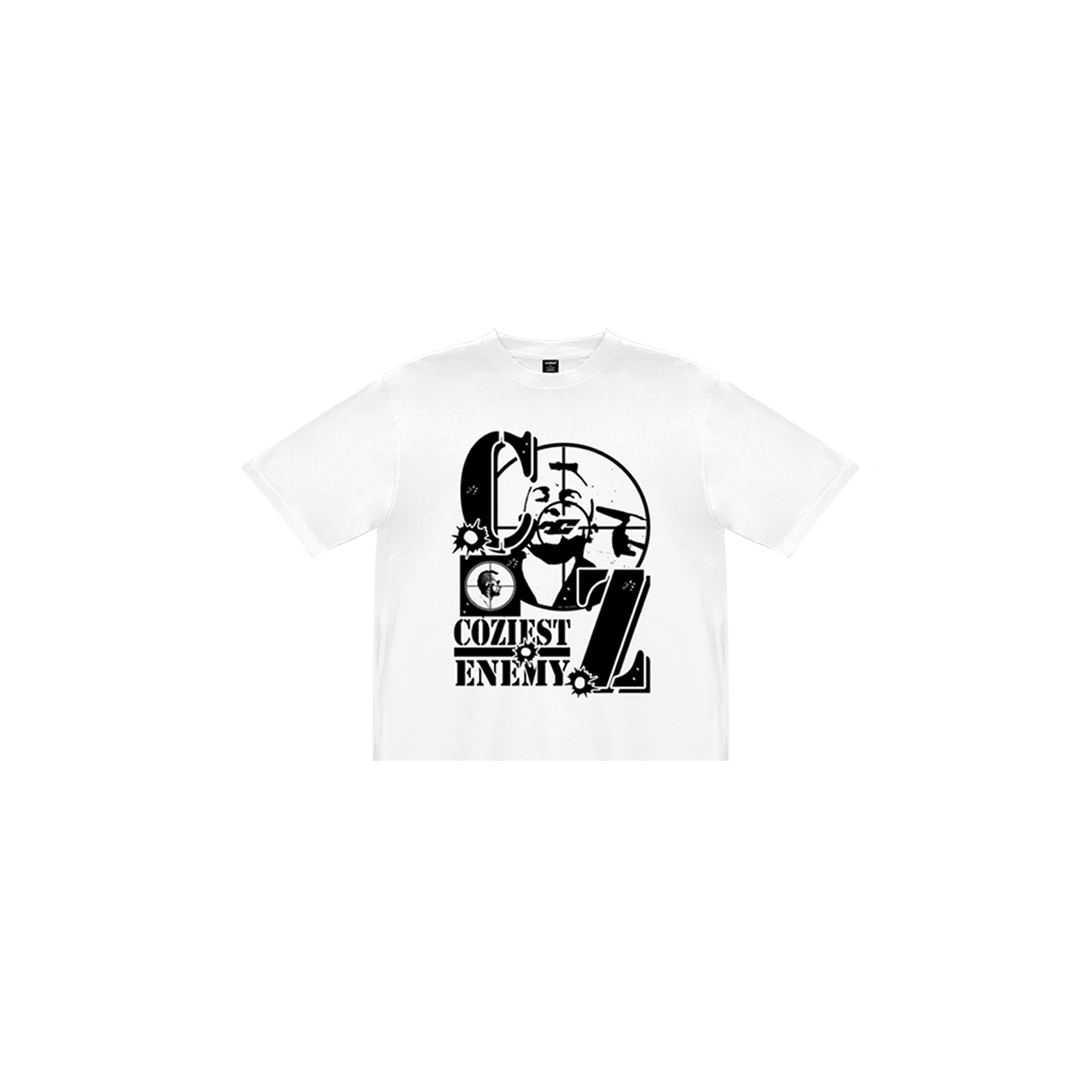 "Travis" Tee in White