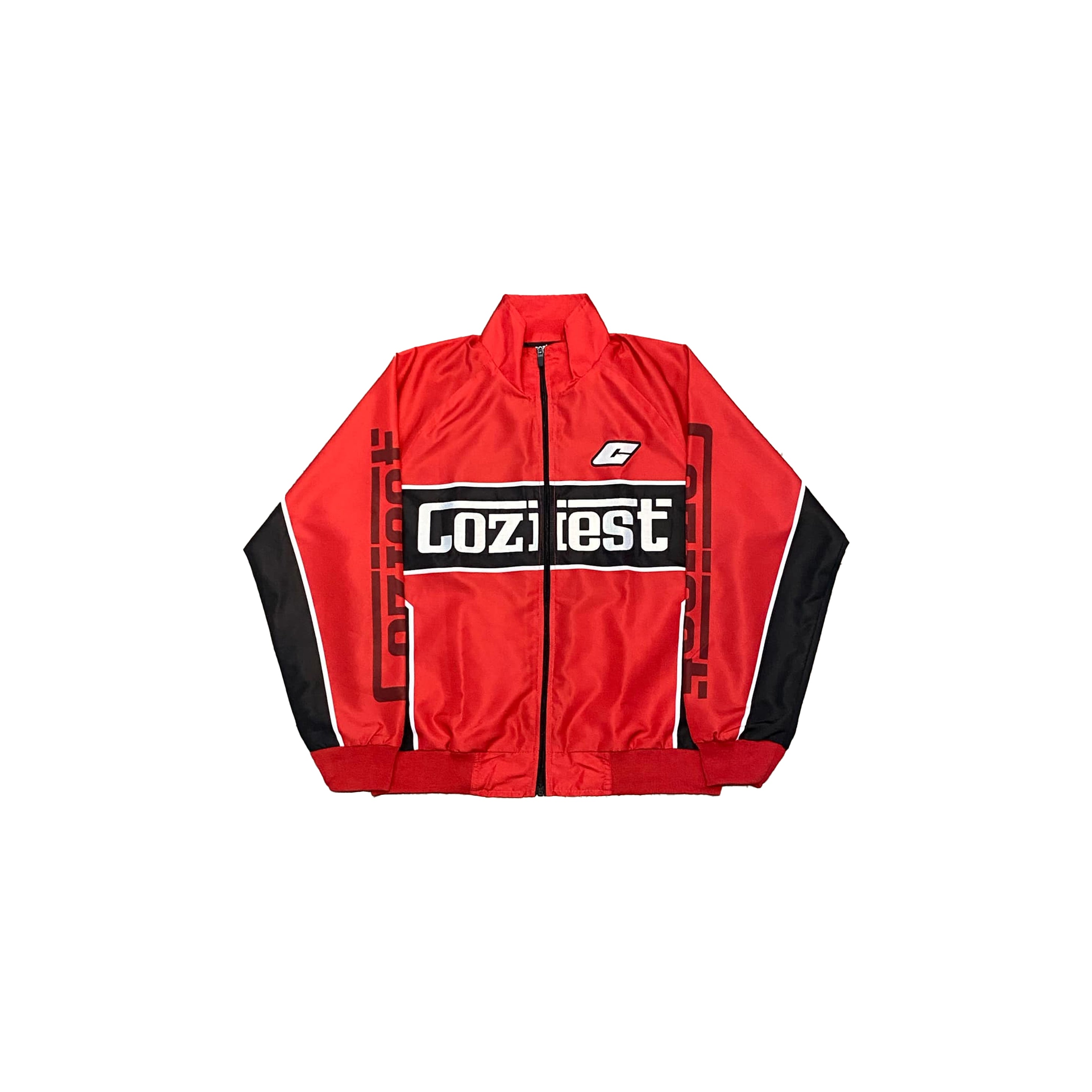 "6IX" Tracksuit in Black,Red and White Colorway