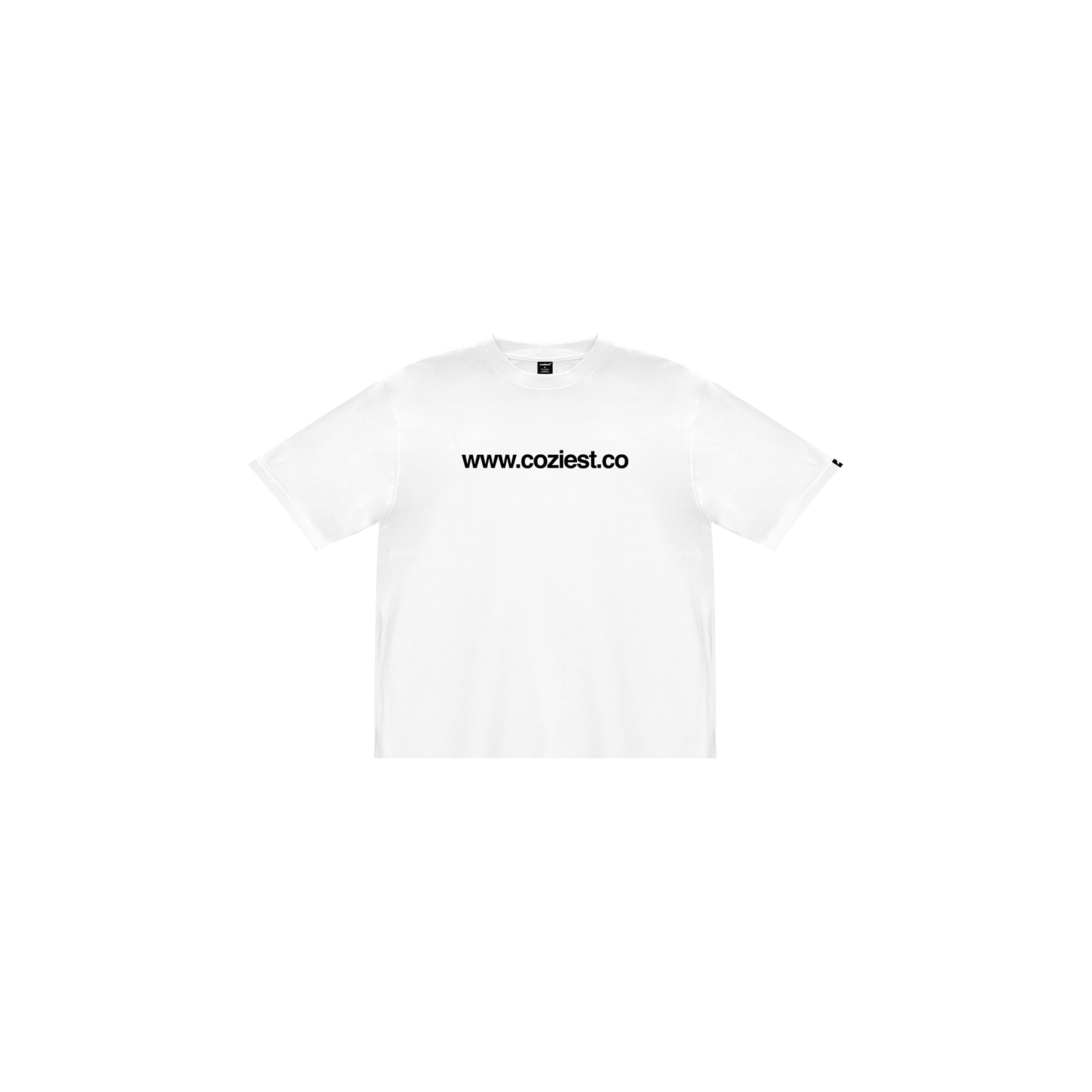 "www" Tee in White Colorway