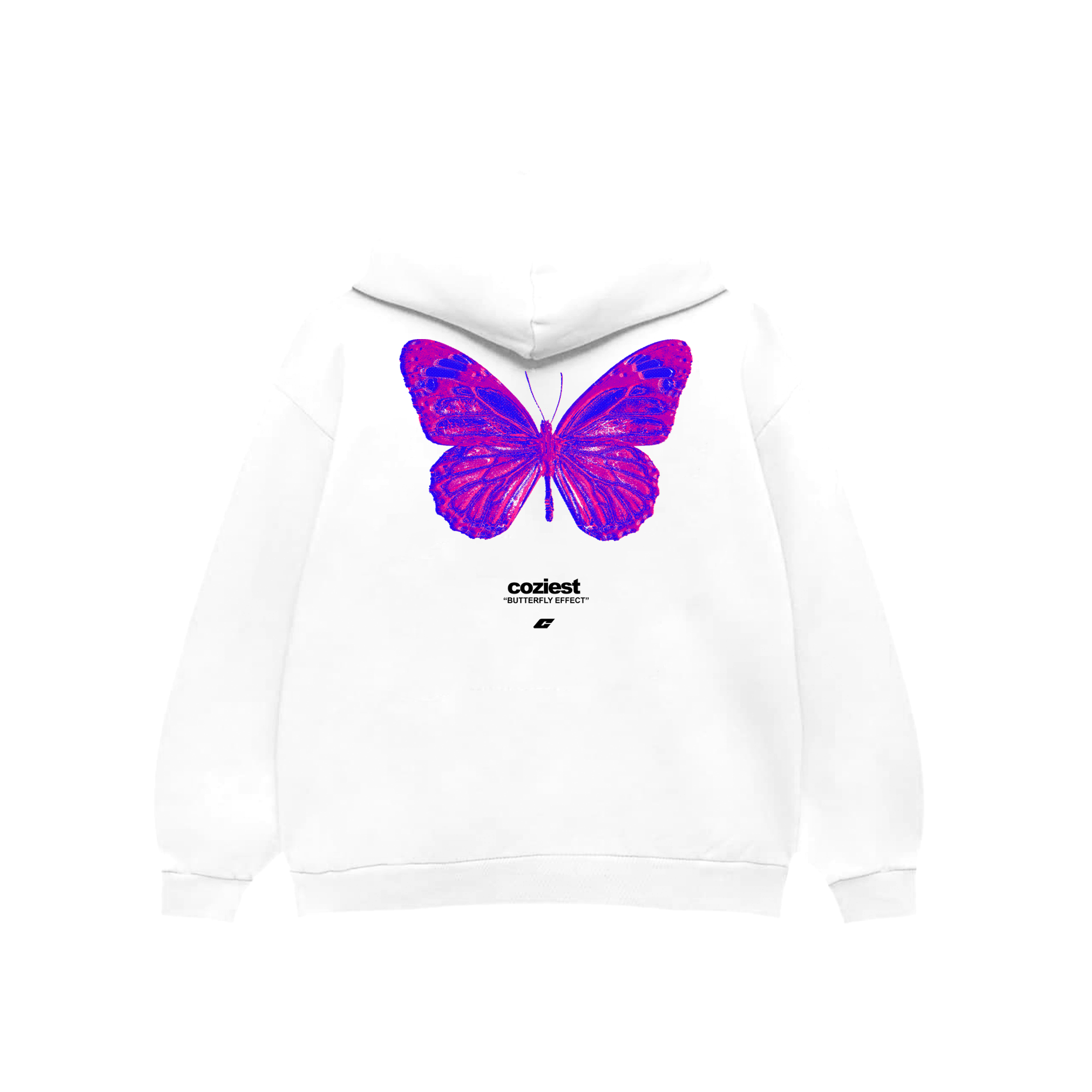 "Butta" Hoodie in White Colorway