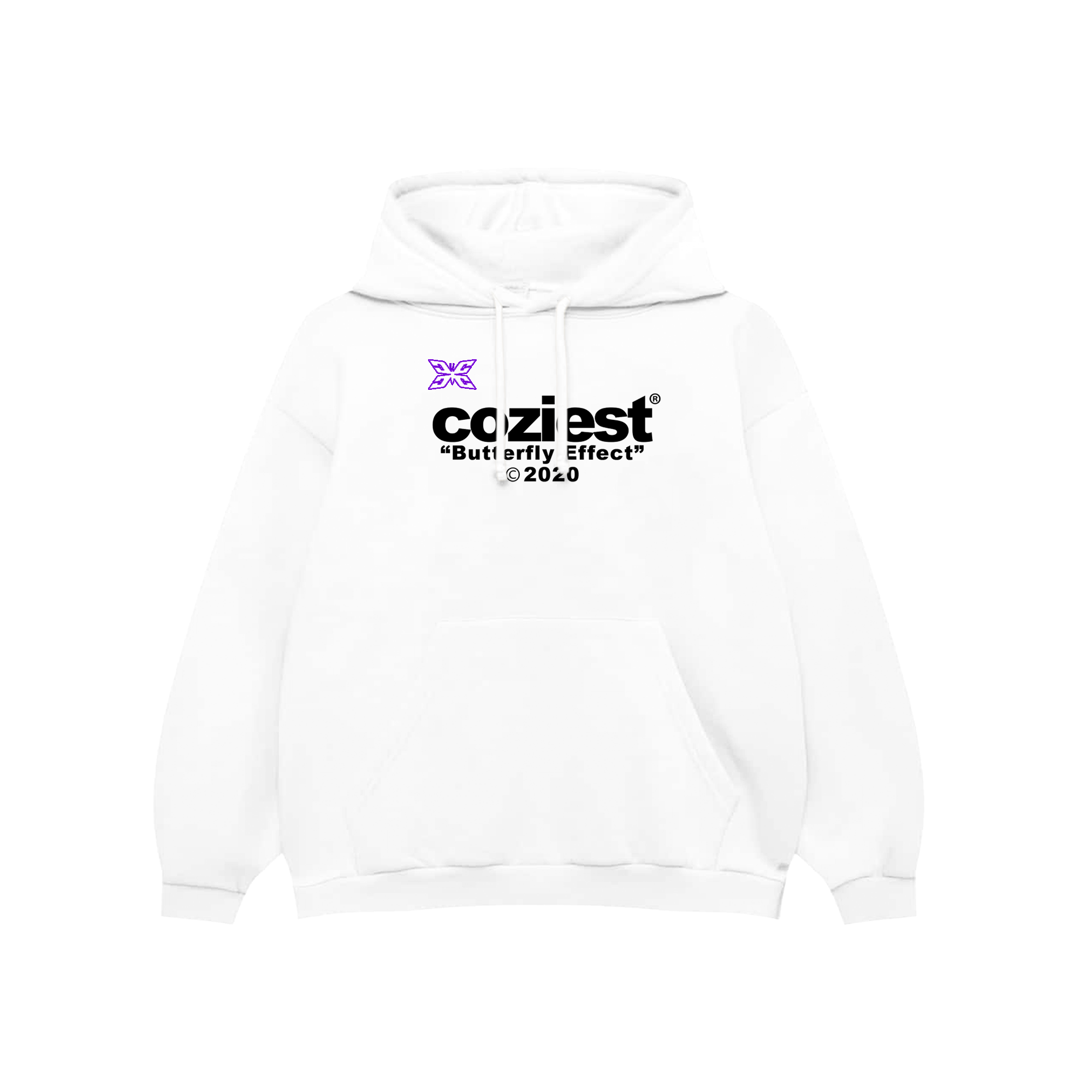 "Butta" Hoodie in White Colorway