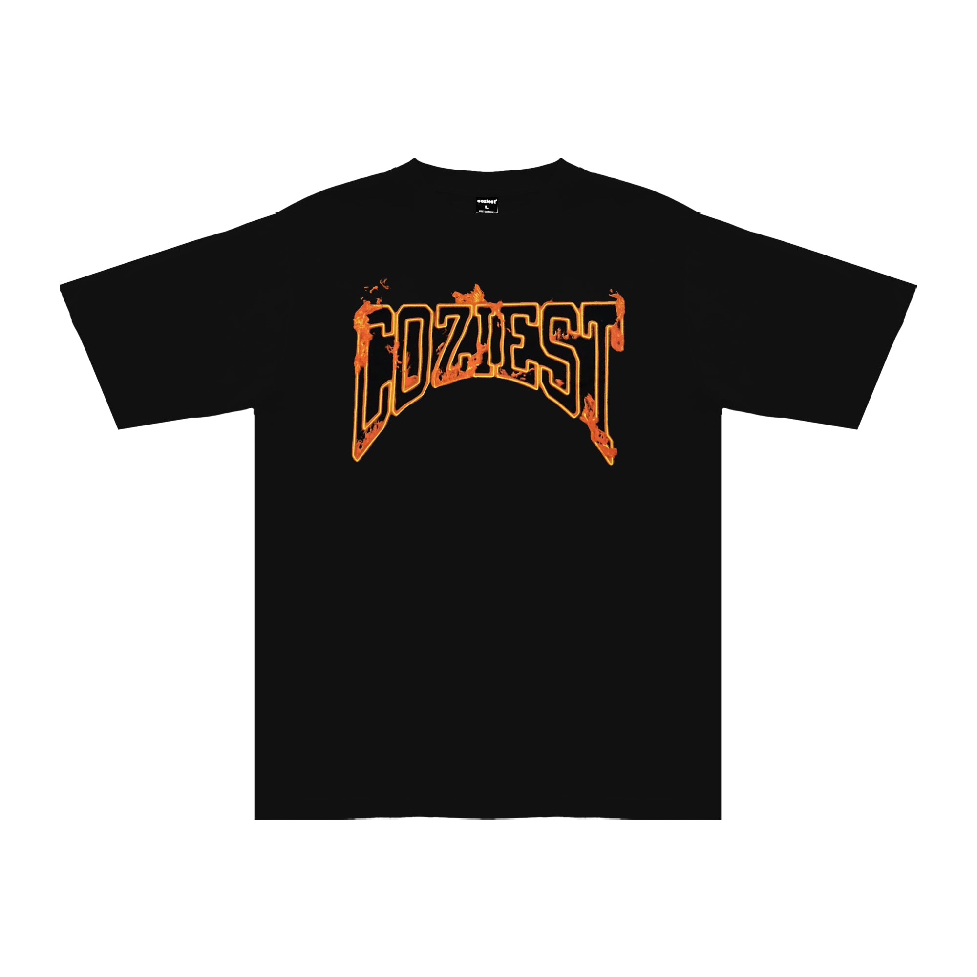"Arc Flames" Tee in Black Colorway