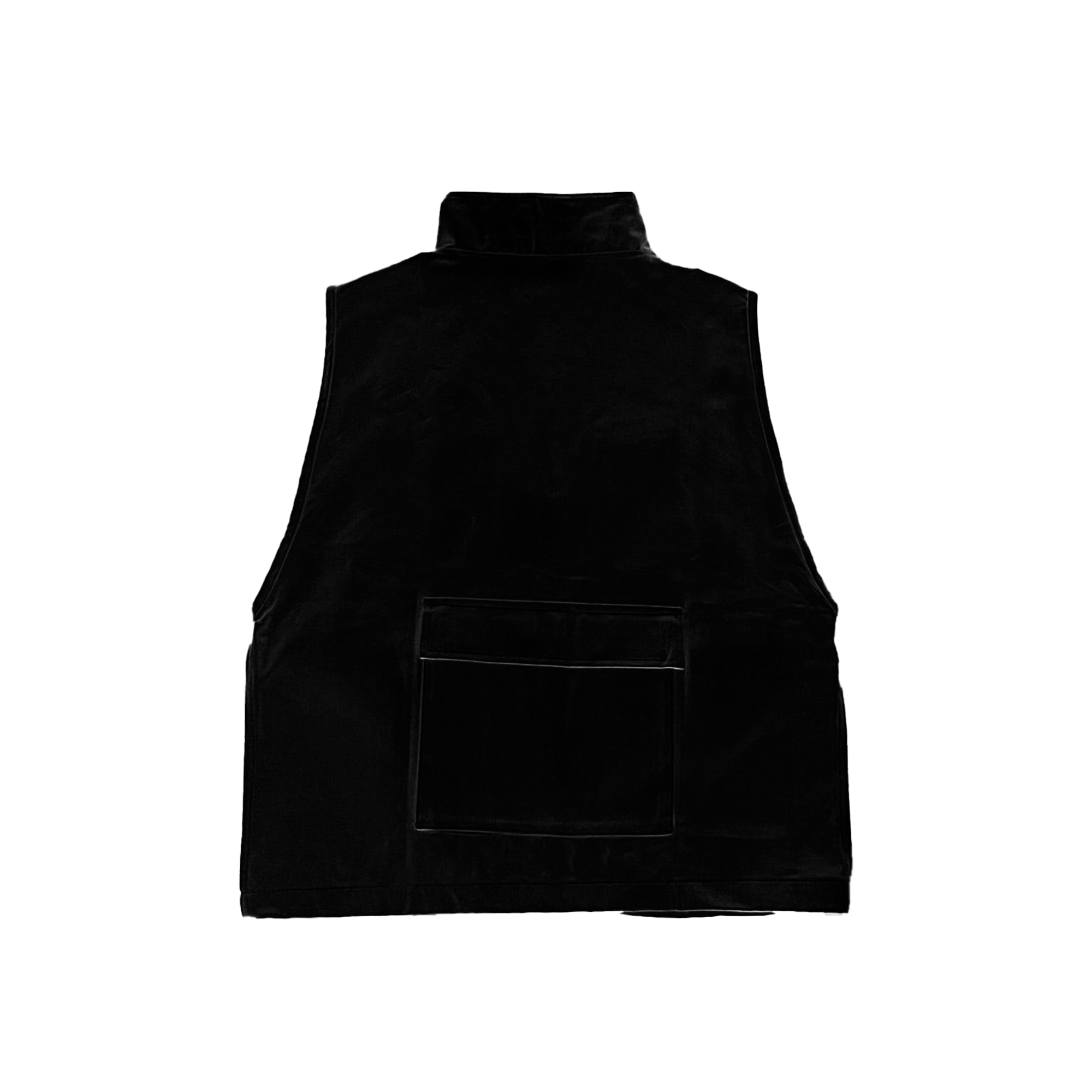 "Safari" Vest in Black Colorway