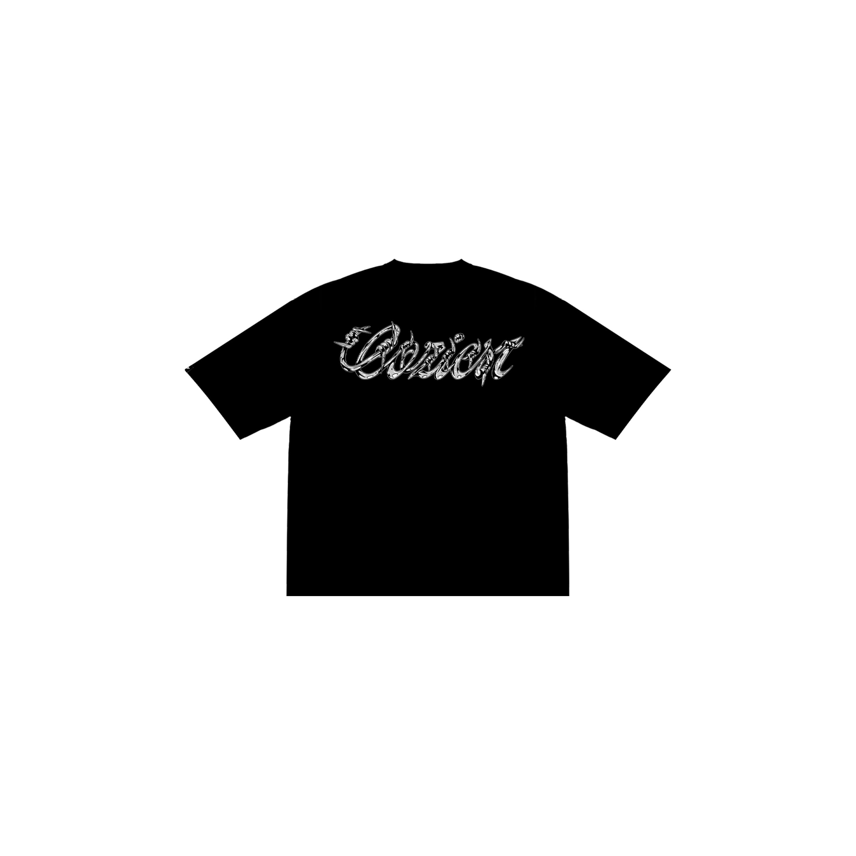 "Barb" Tee in Black Colorway