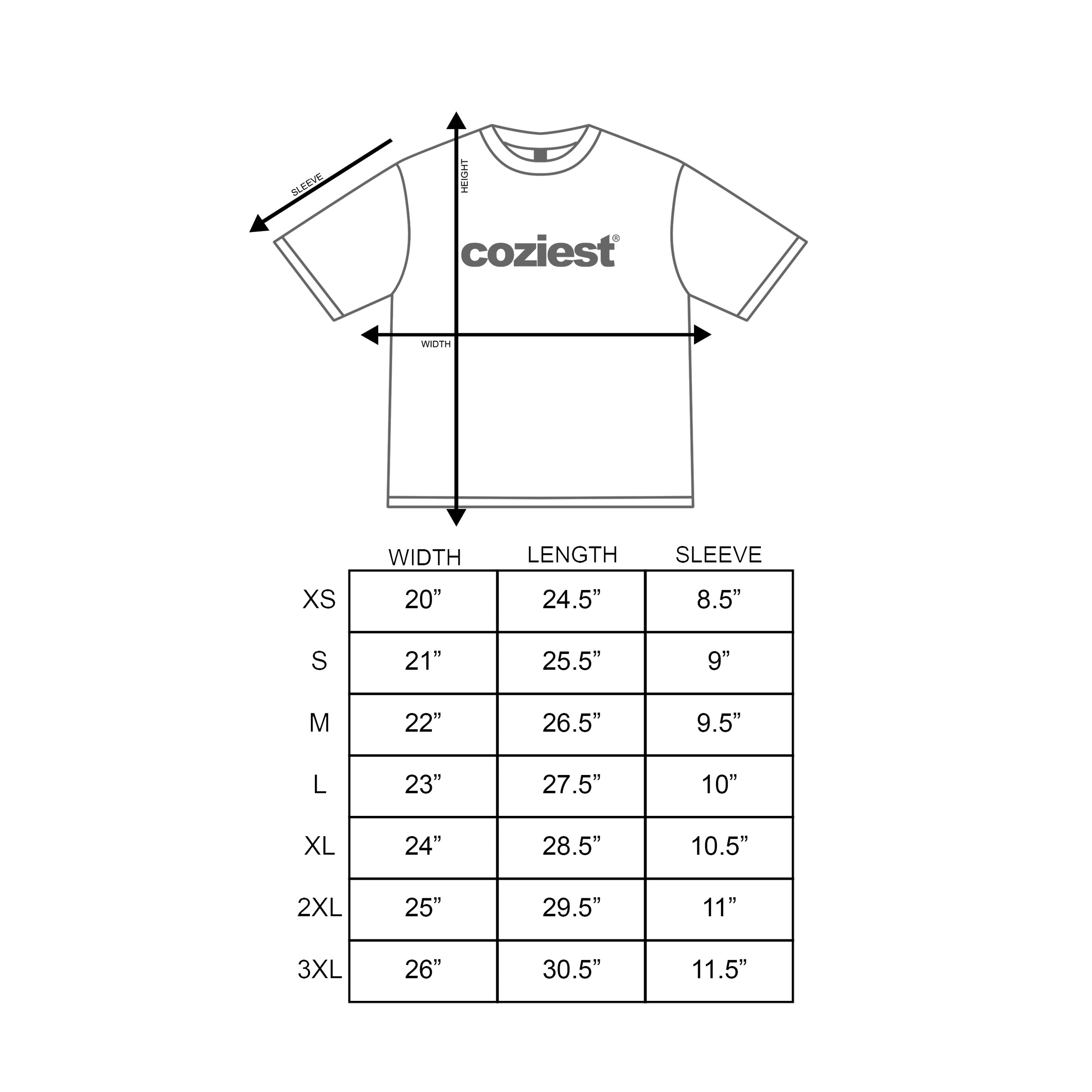 "Attached" Varsity Arc Tee in Black and White Colorway