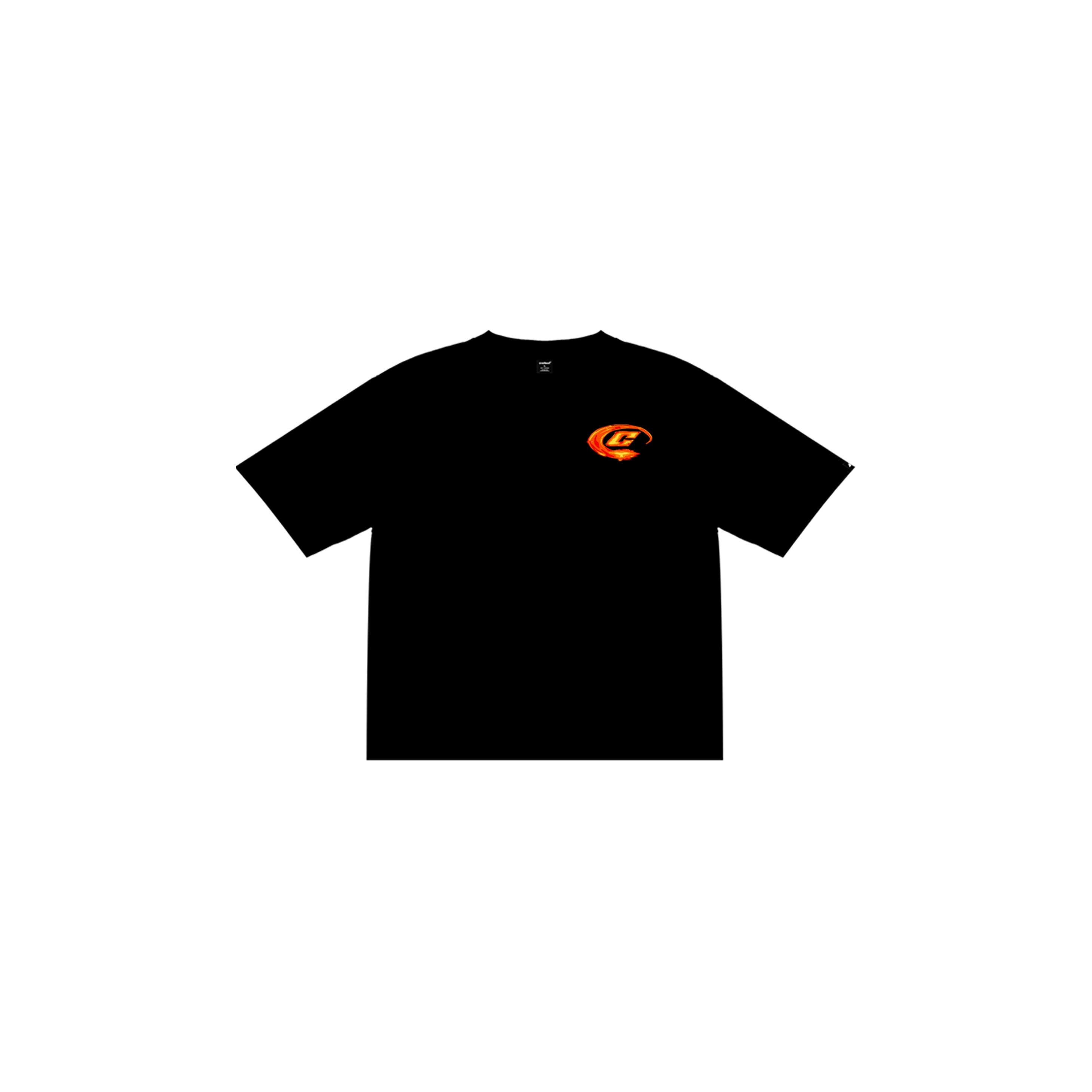 "Fuego" Tee in Black Colorway