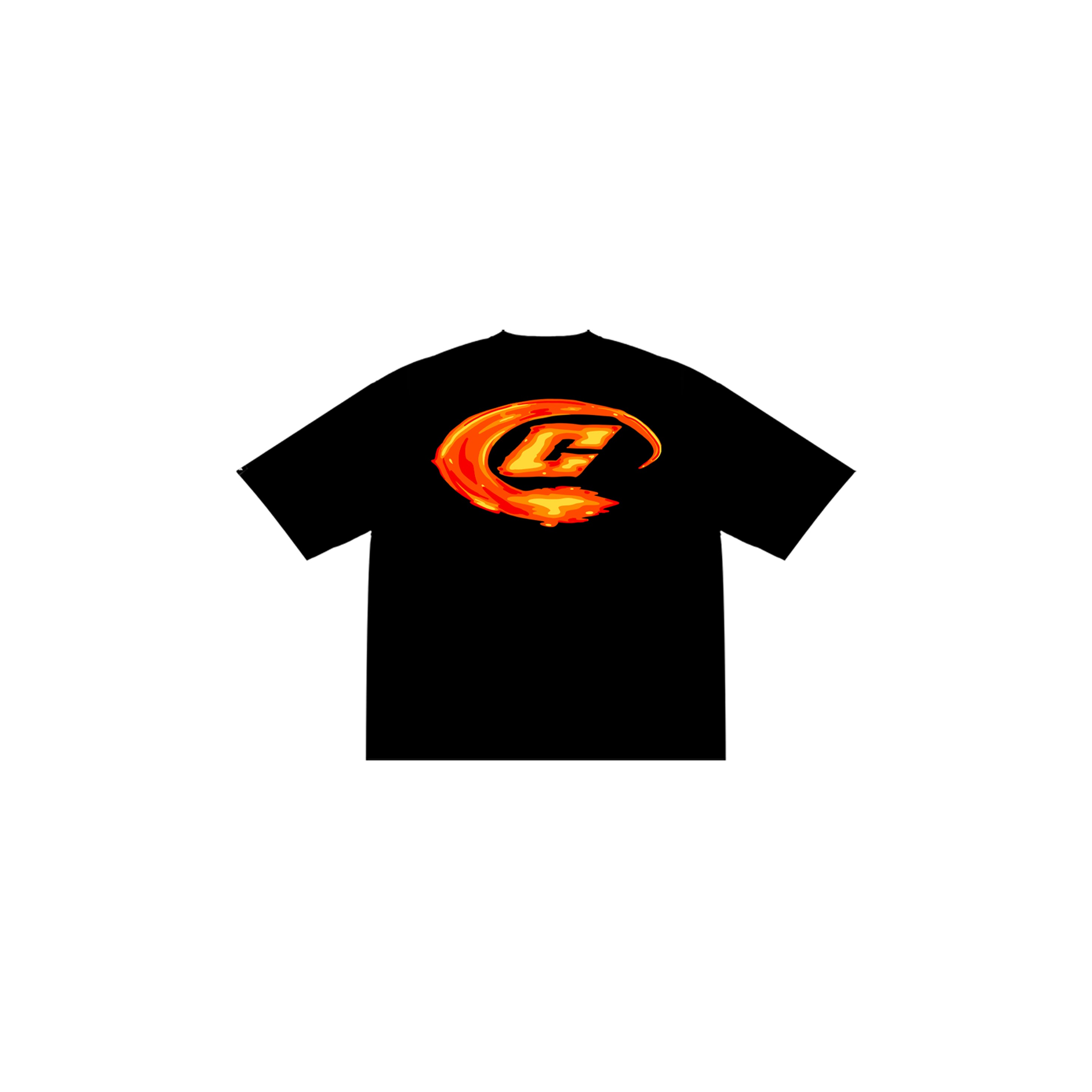 "Fuego" Tee in Black Colorway