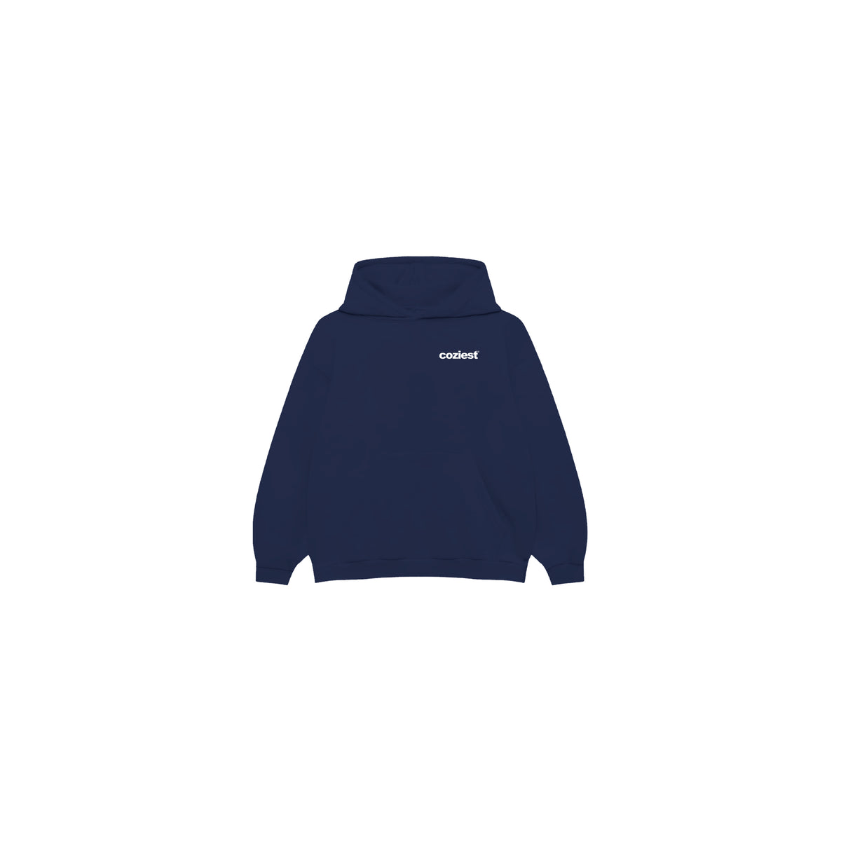 "Classic" 2.0 Hoodie in Navy Blue Colorway