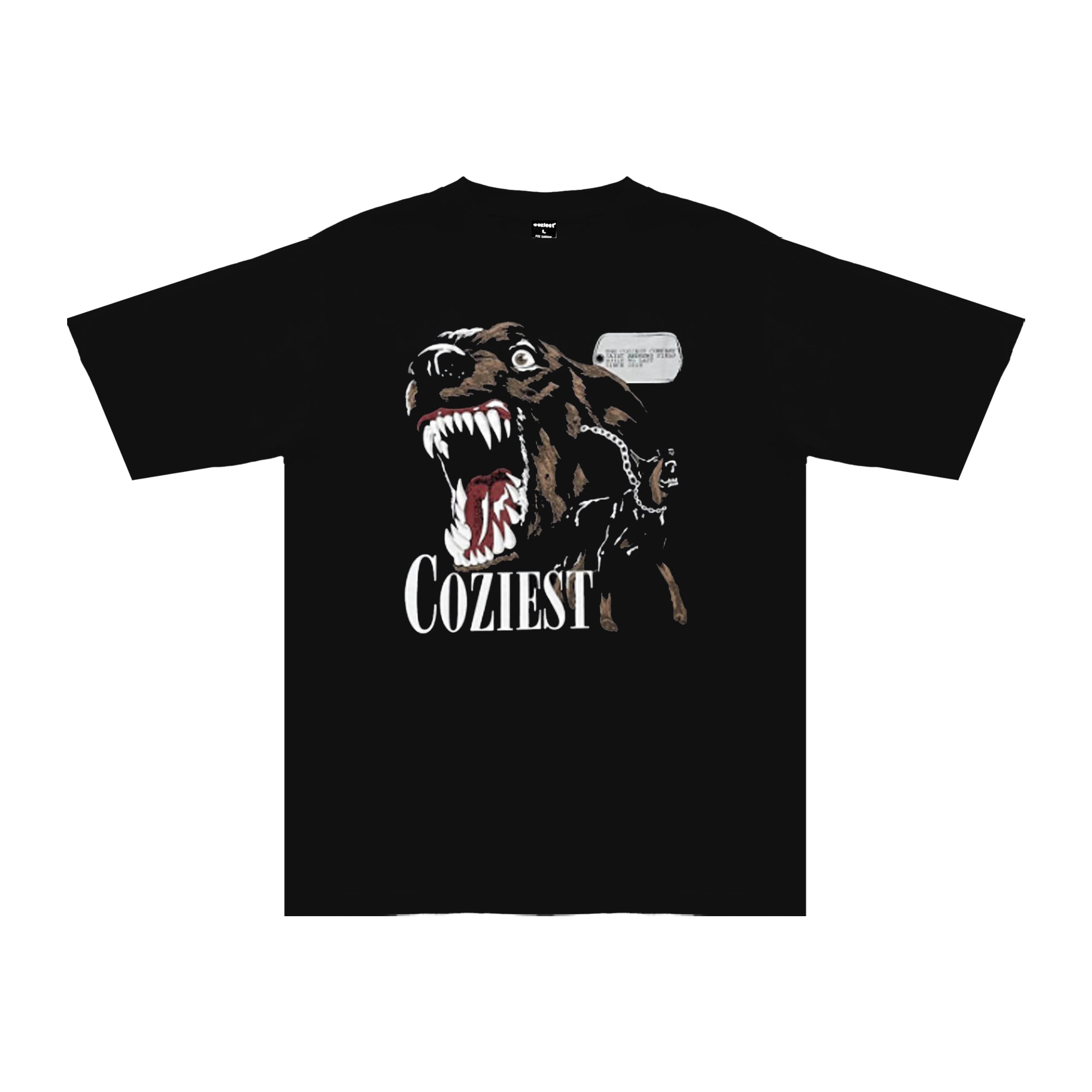 "Dawg" Tee in Black Colorway