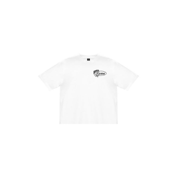"Fisherman" Tee in White Colorway