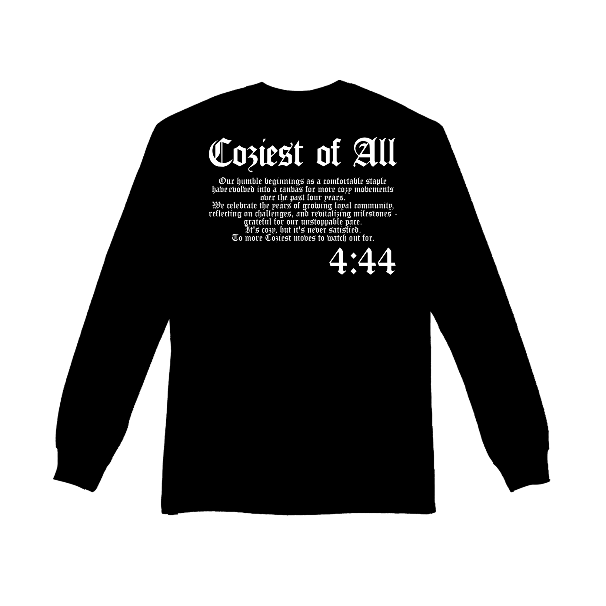 “Freya” Pullover in Black Colorway