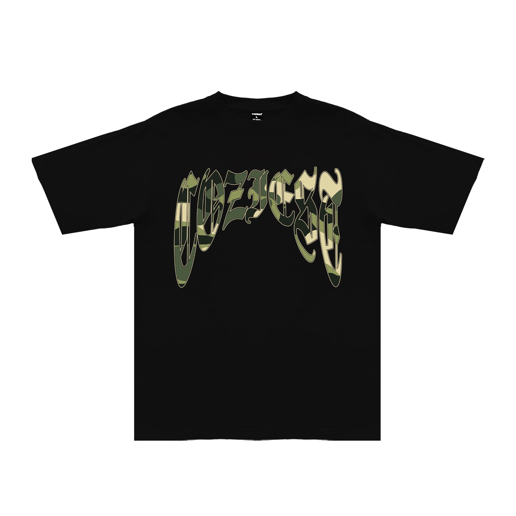 "Arc Camo" Tee in Black Colorway