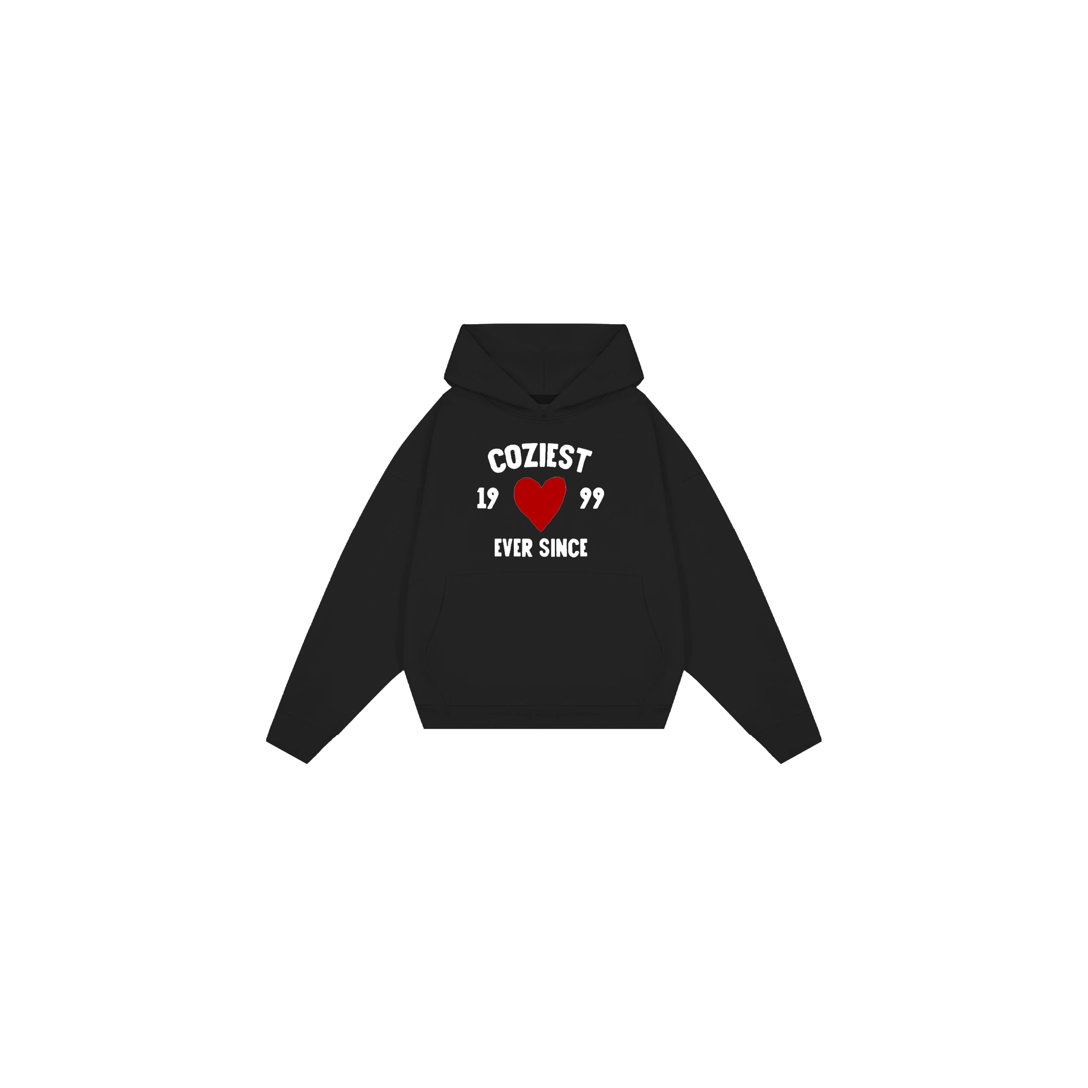 "1999" Hoodie in Black Colorway