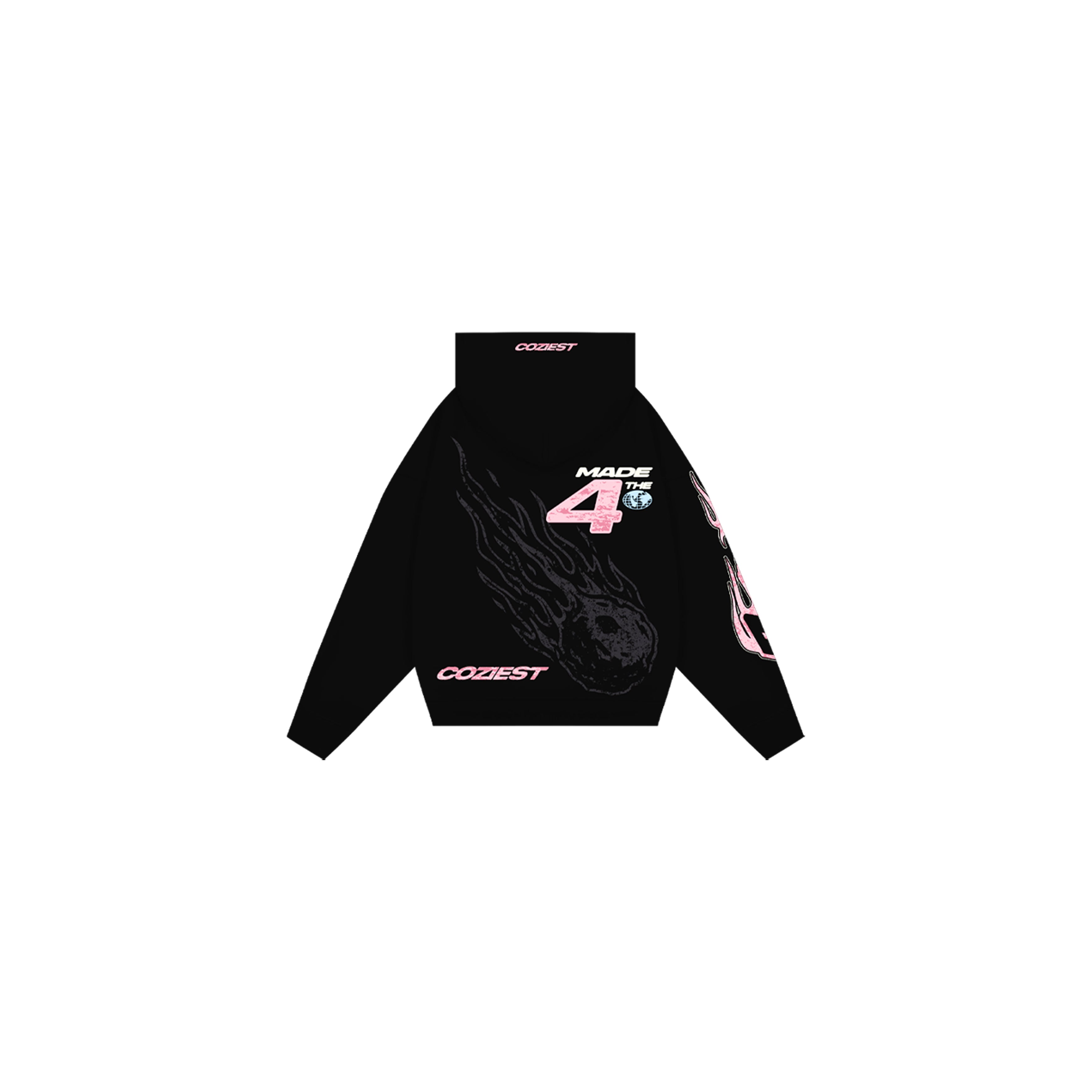 "Blaze" Hoodie in Black Colorway