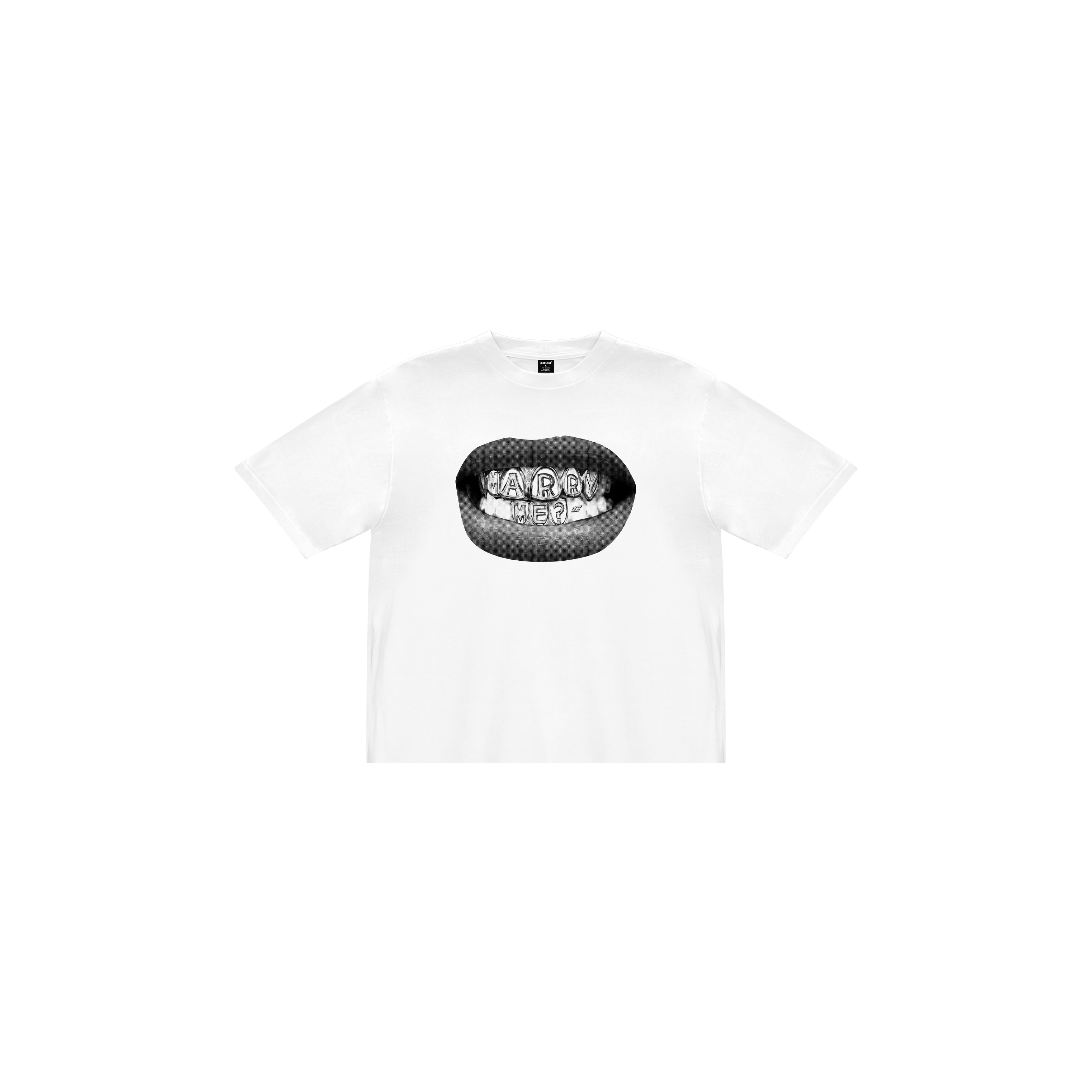 "Marry Me" Tee in White Colorway