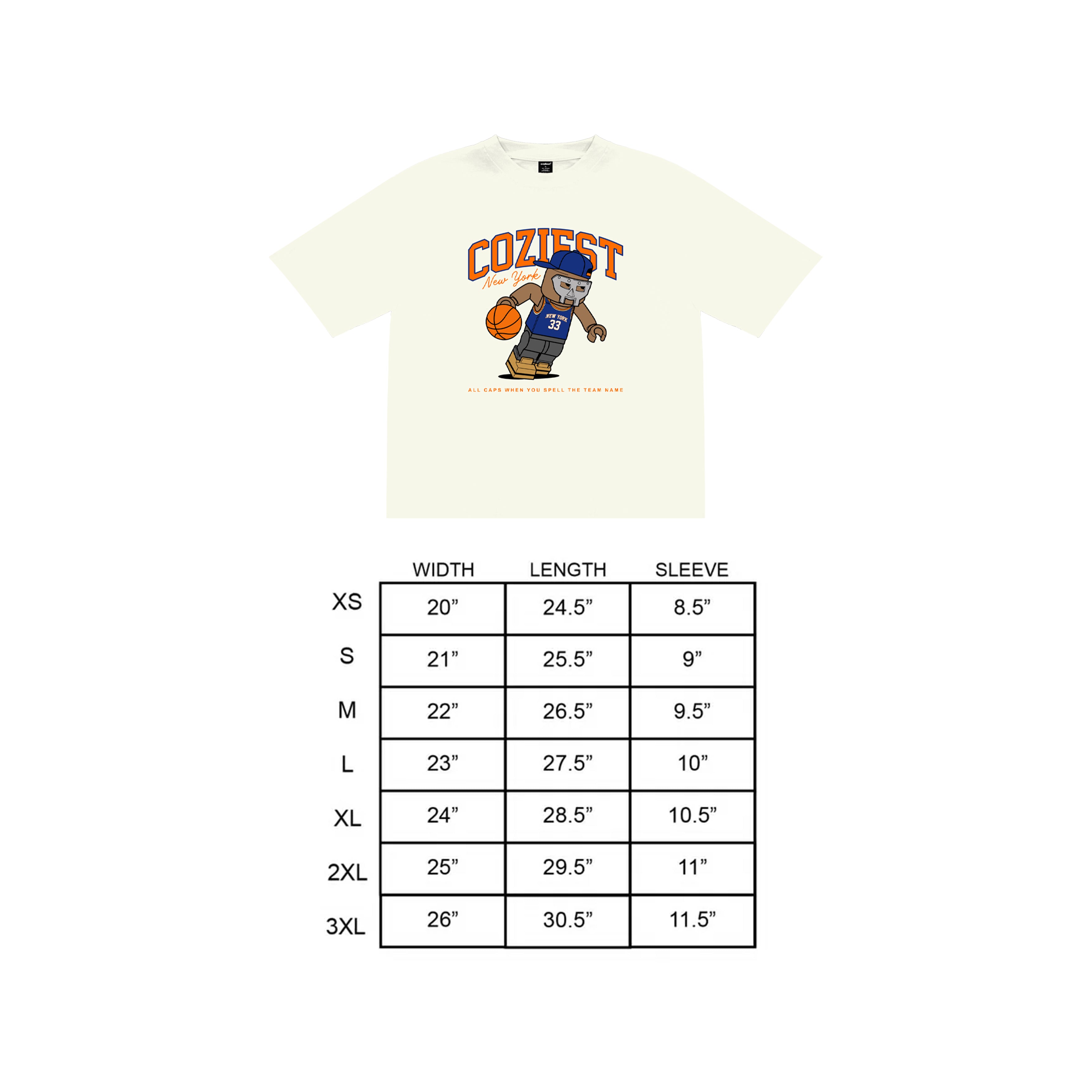 "Spidey" Tee in White Colorway
