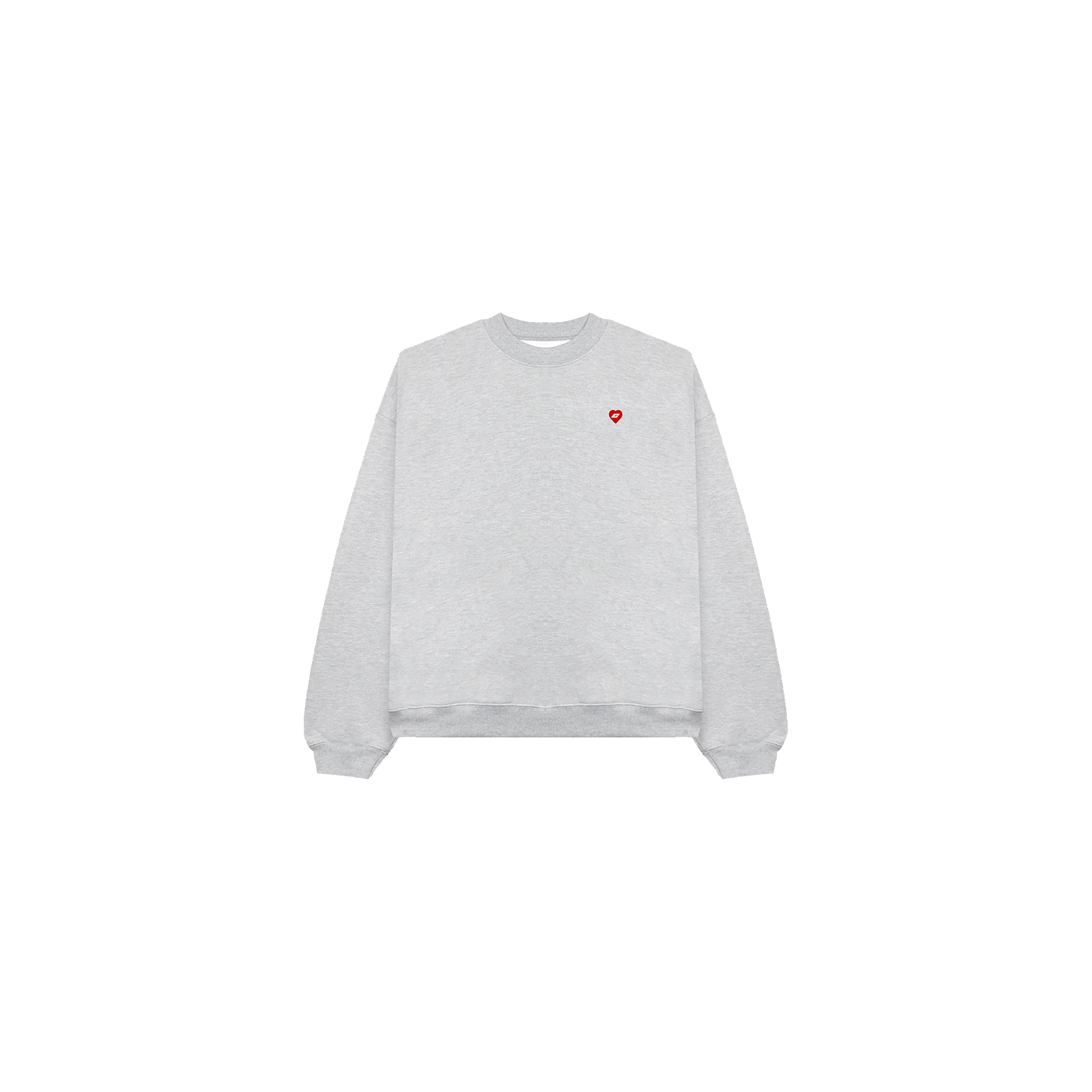 "1999" Long Sleeve Pull Over in Heather Gray Colorway