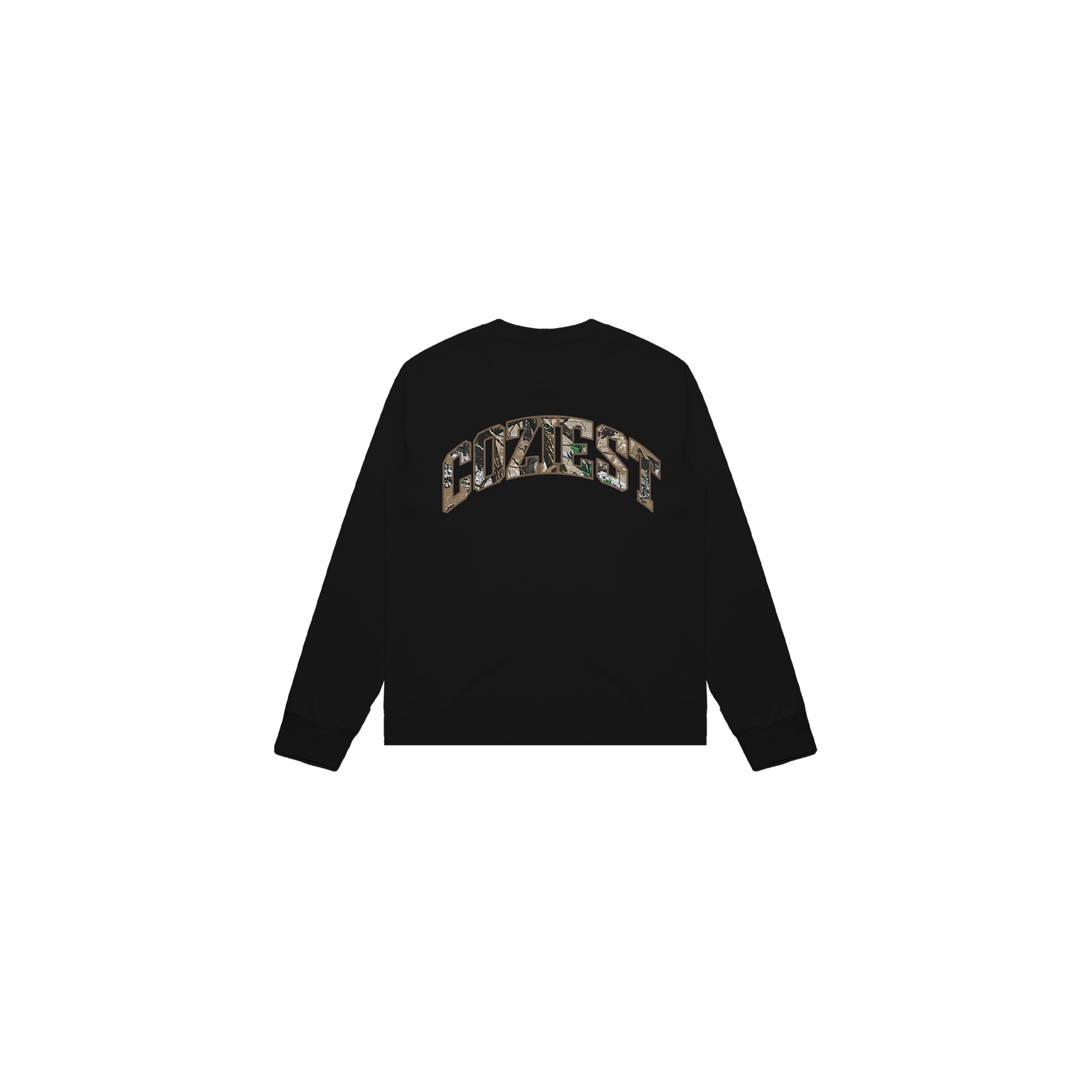 "Real Tree" Longsleeve in Black Colorway
