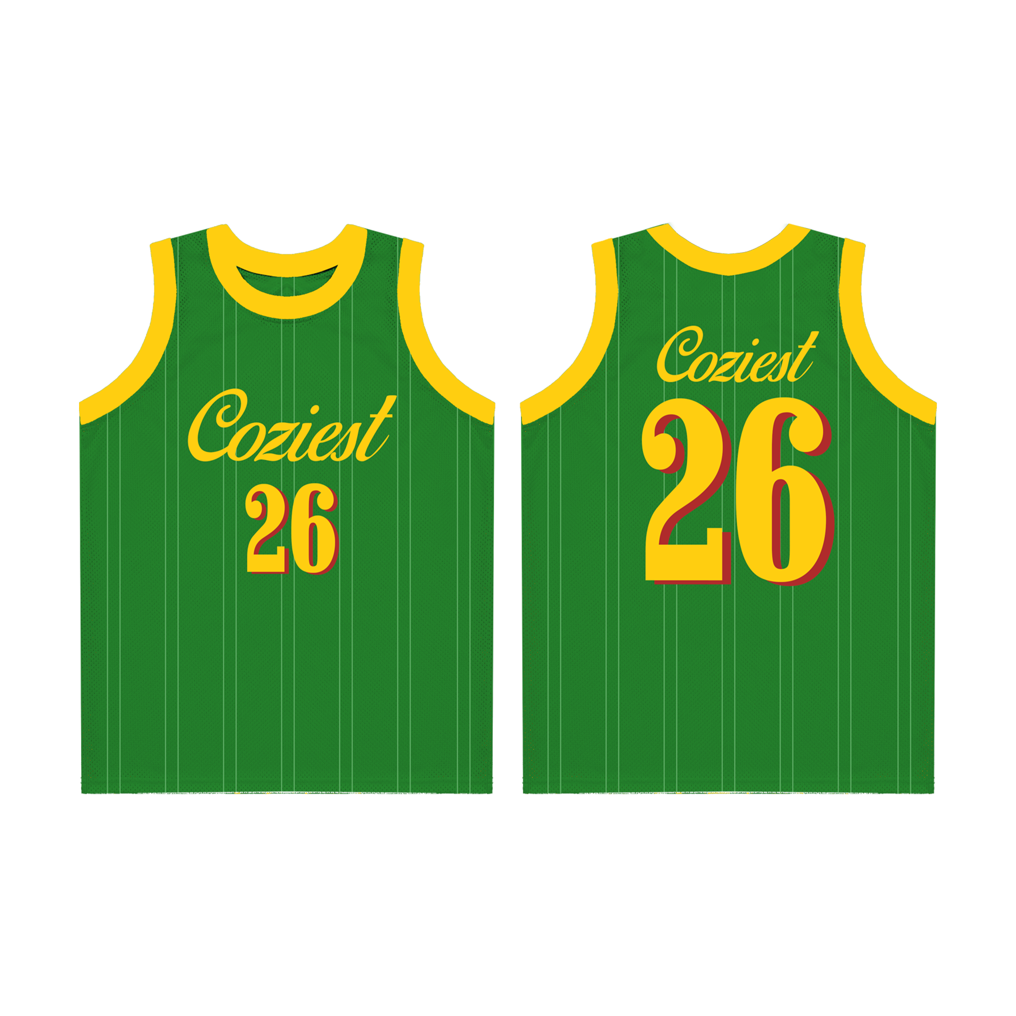 “Summer Jersey” Sando in Green Colorway