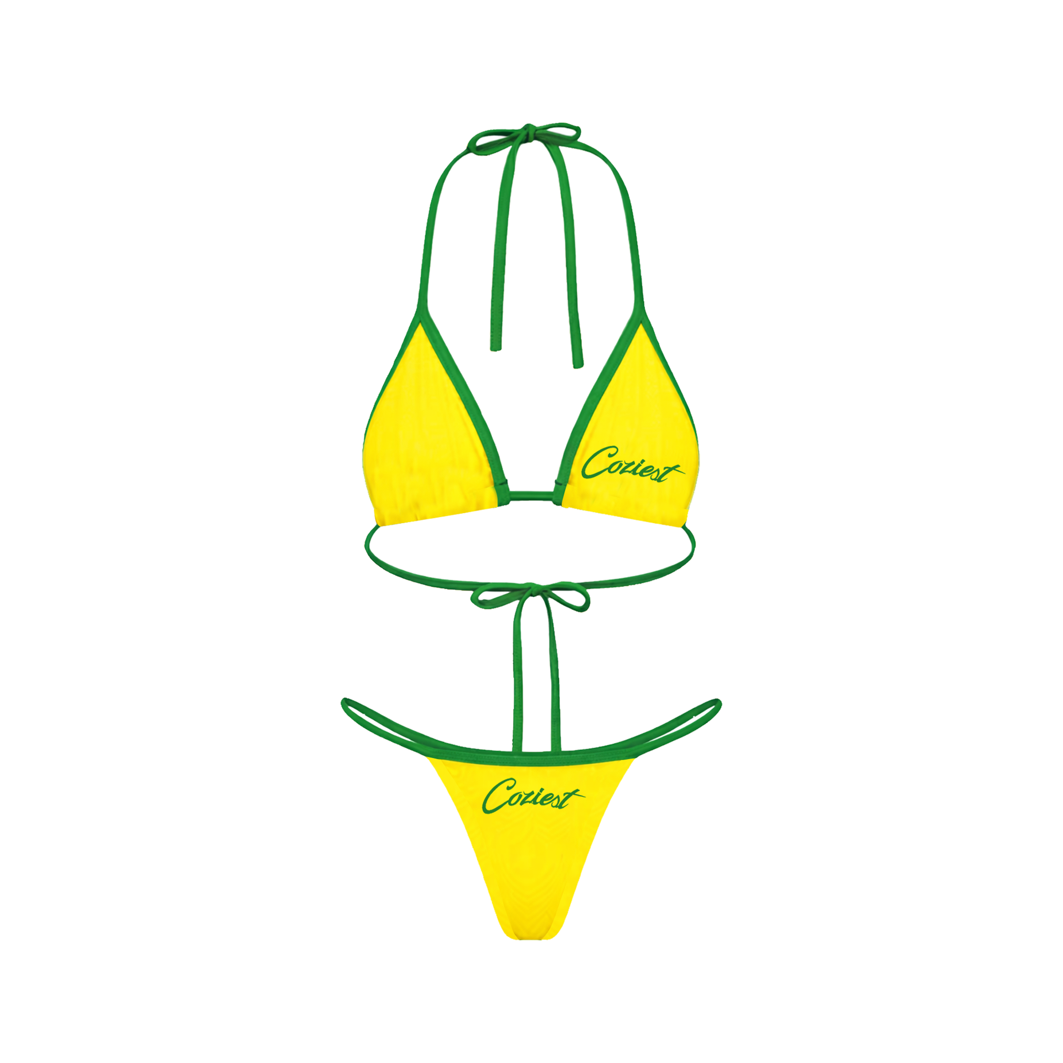 "26 Bikini Set" in Yellow Colorway