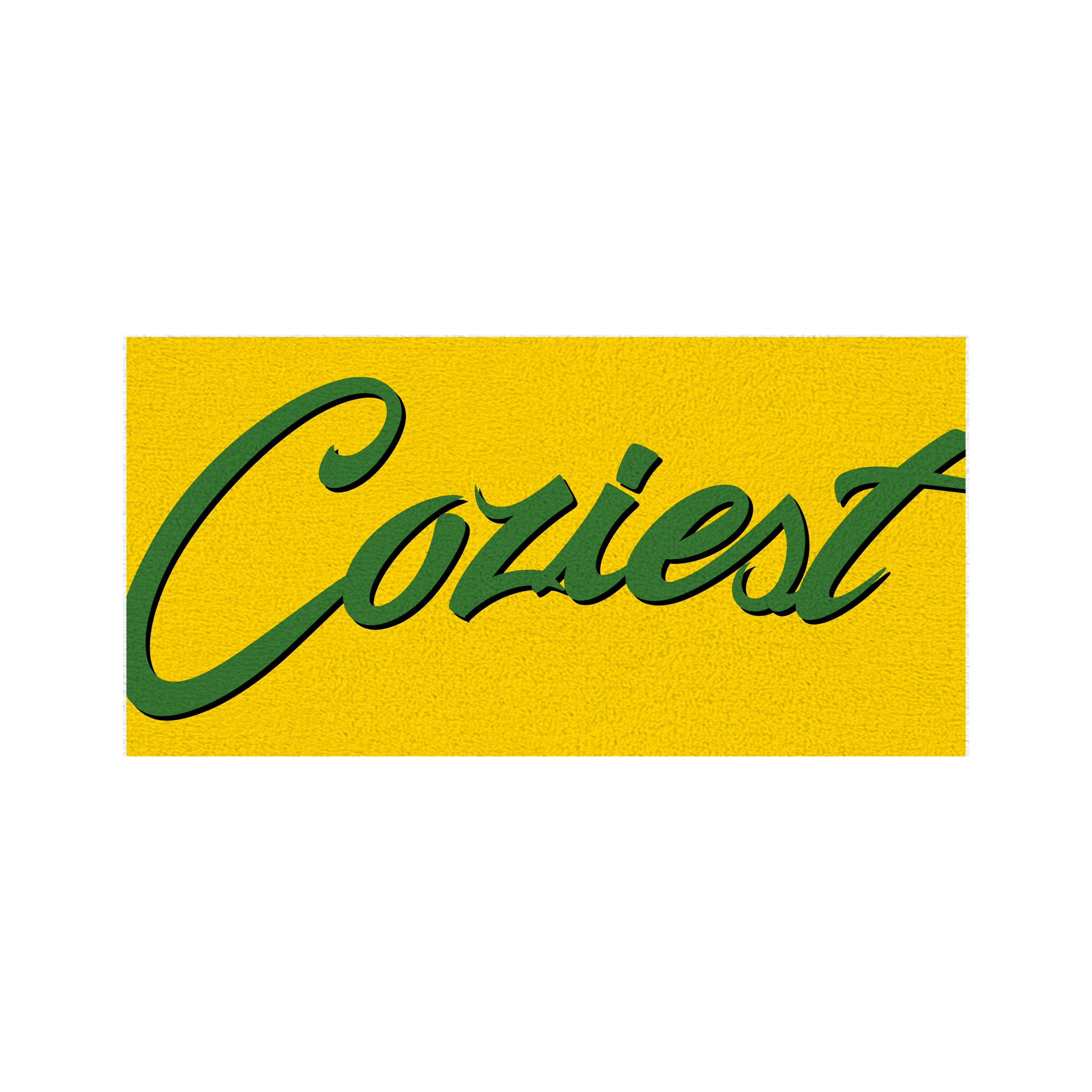 “Summer Towel” in Yellow, Green and White Colorway
