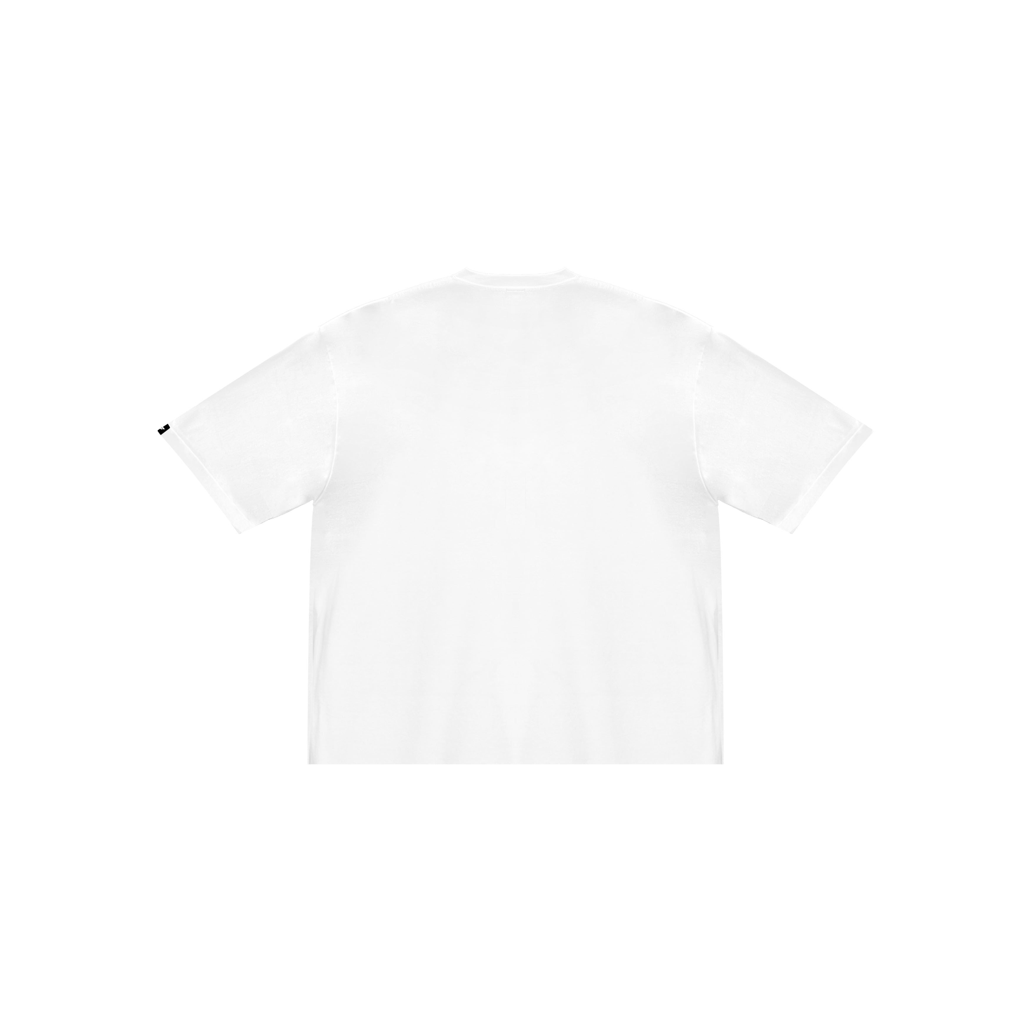 "Arc Snake" Tee in White Colorway