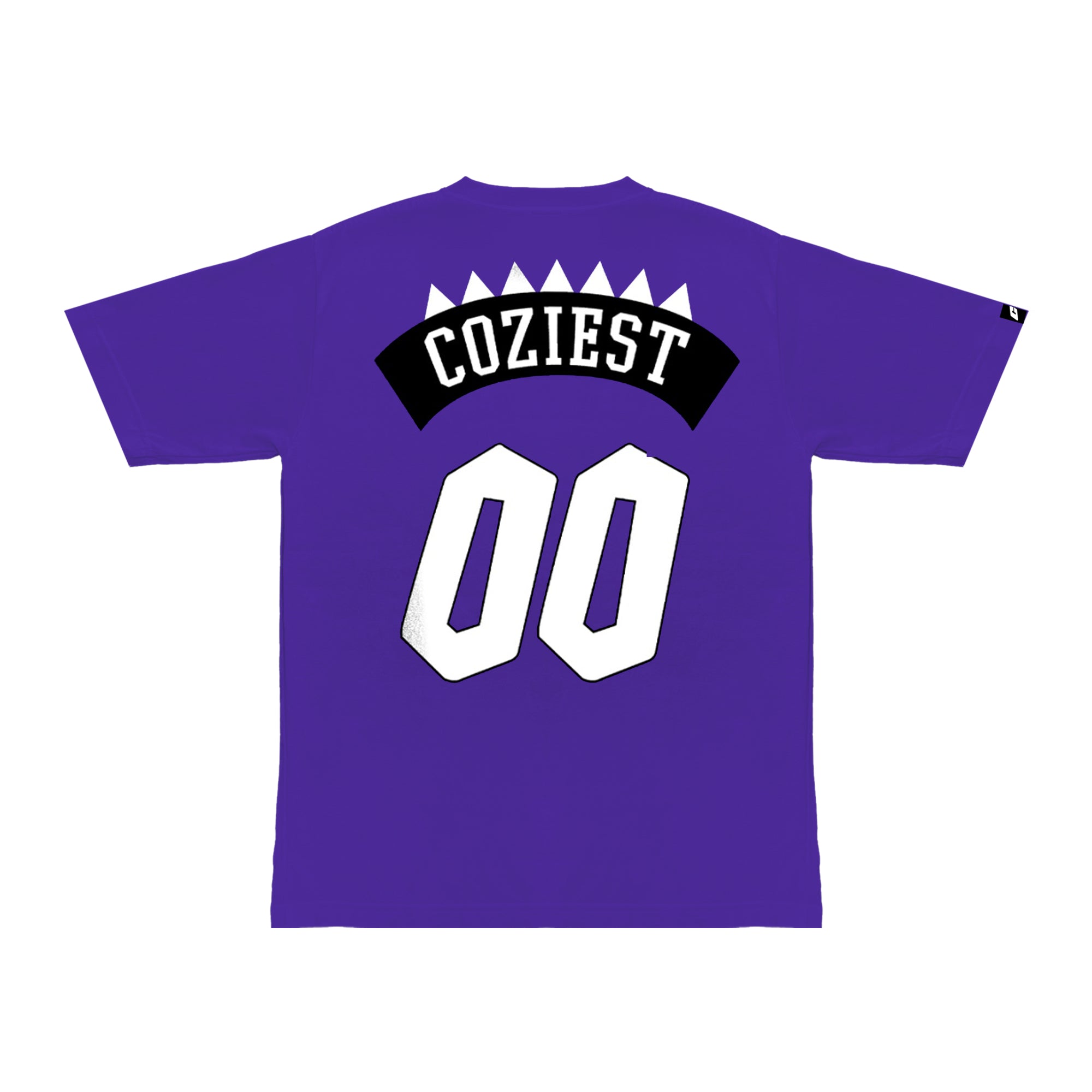 "Six" Tee In Violet Colorway