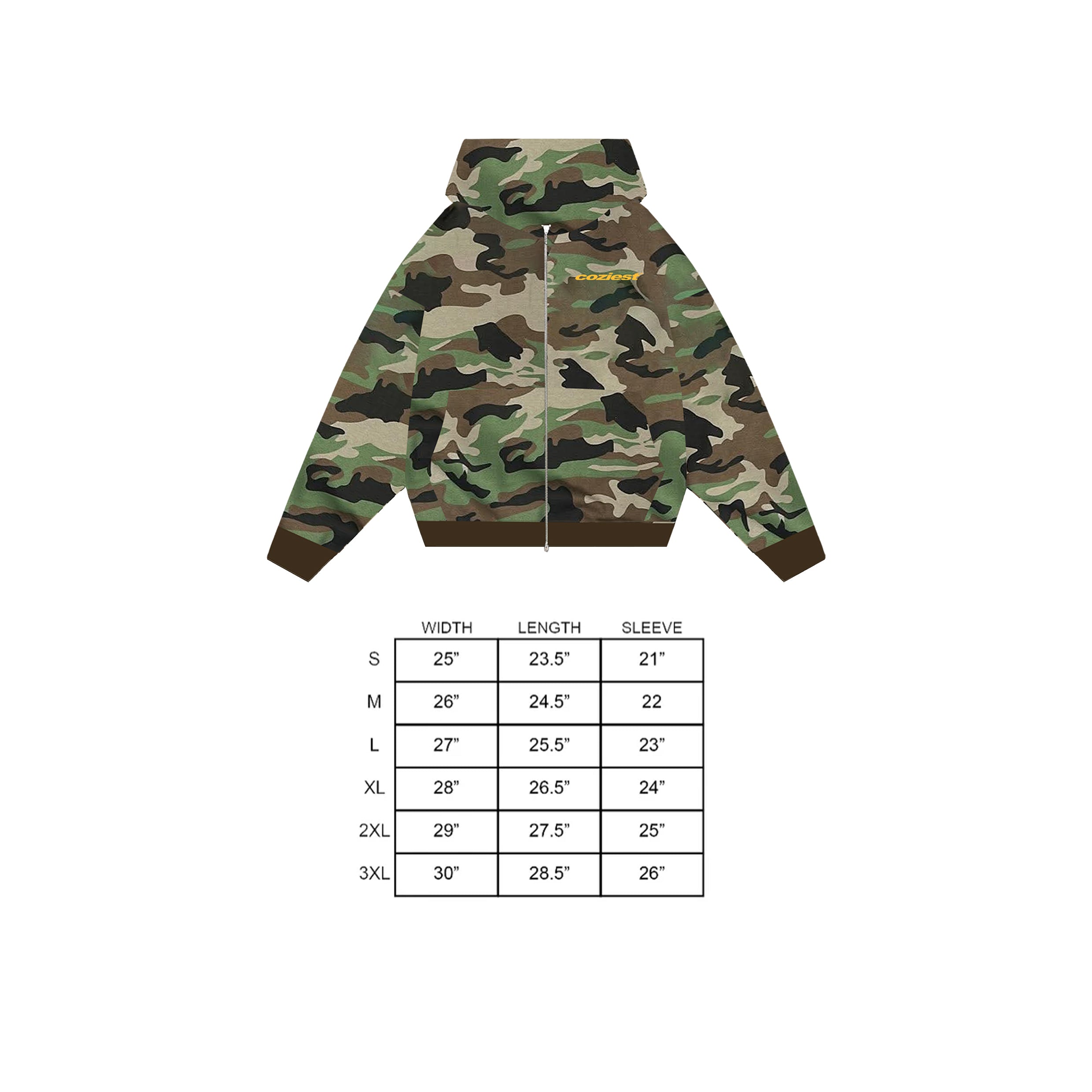 "Field" Double Zipped Jacket