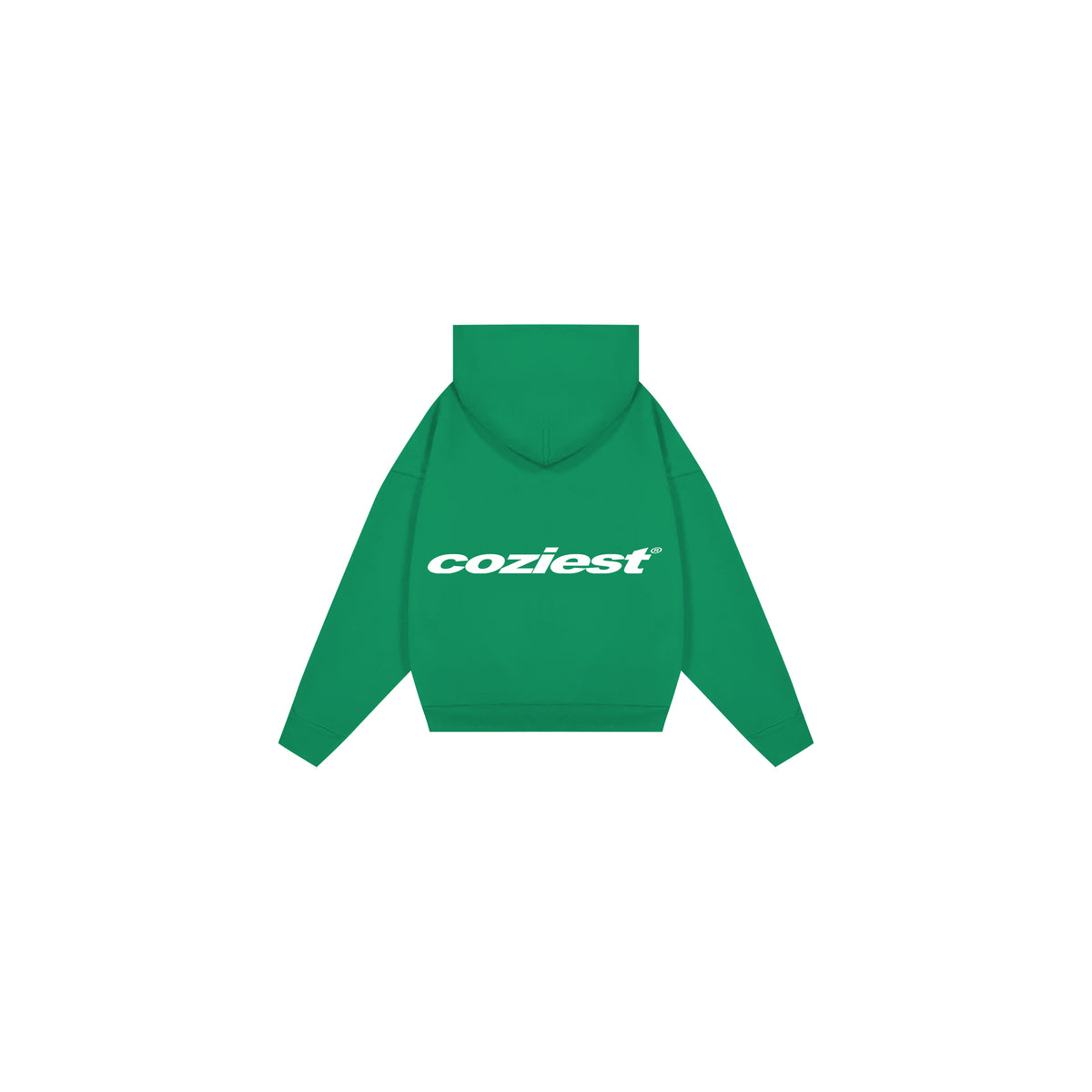 "Italic" Hoodie in Green