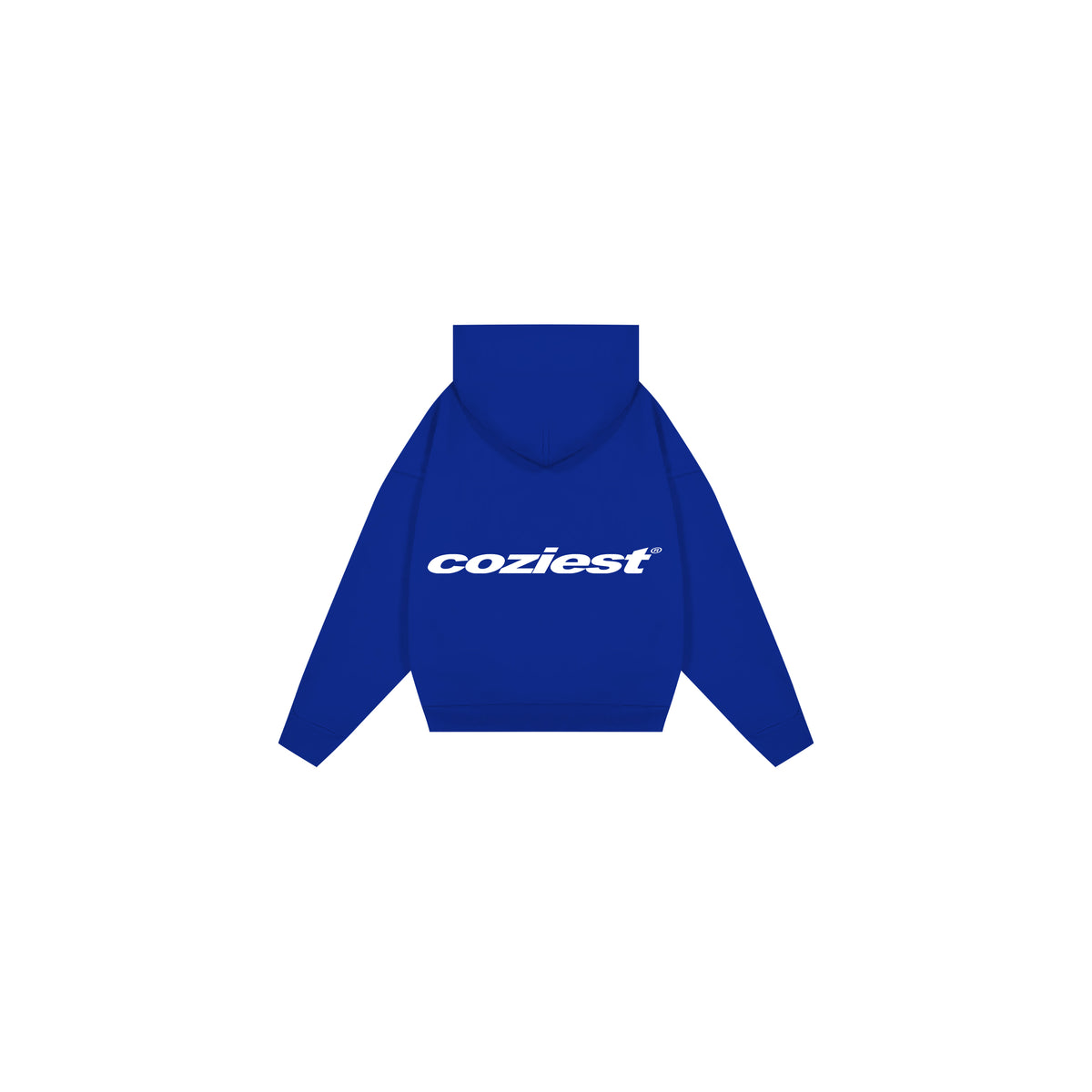 "Italic" Hoodie in Blue
