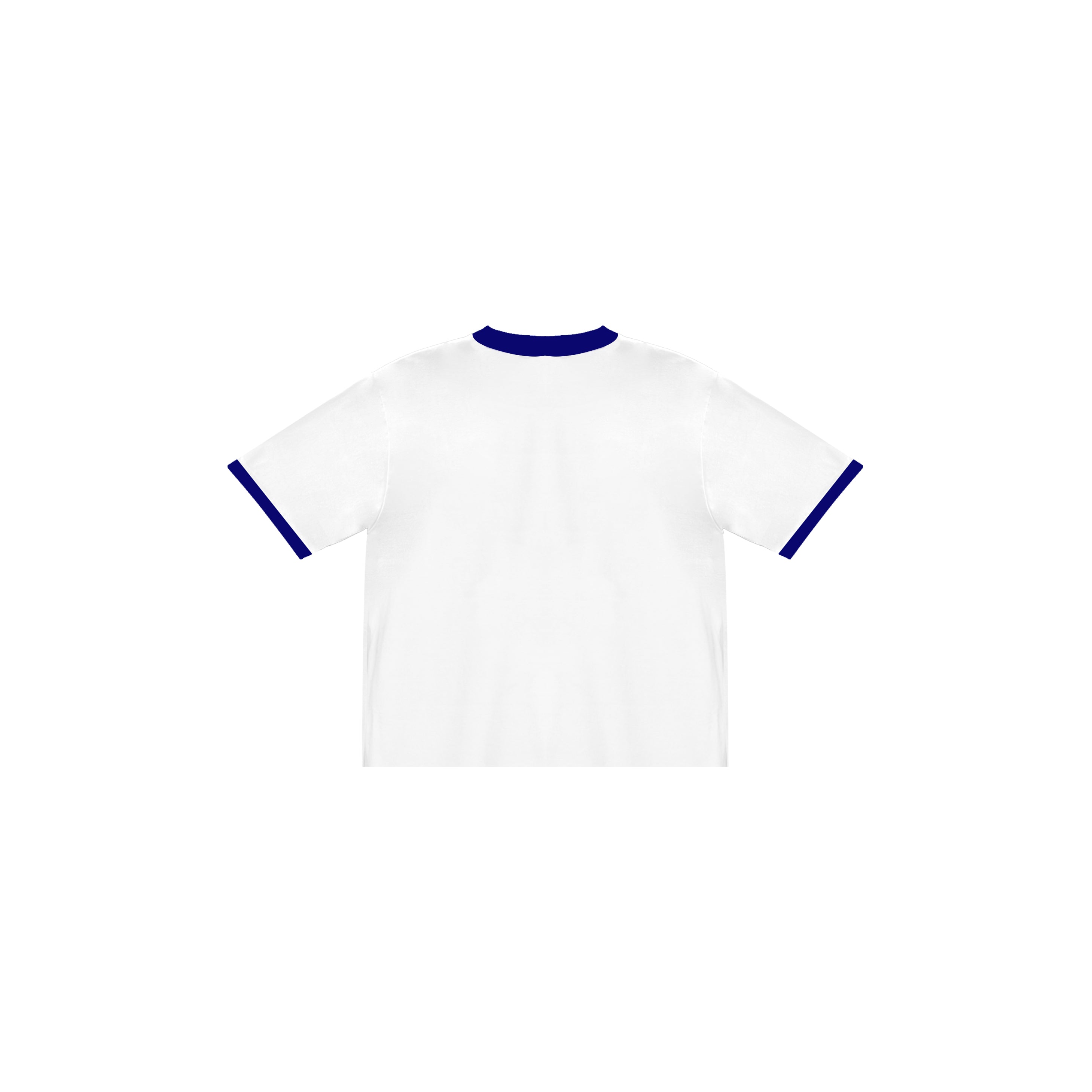"Yacht Club Raglan" Tee in White Colorway