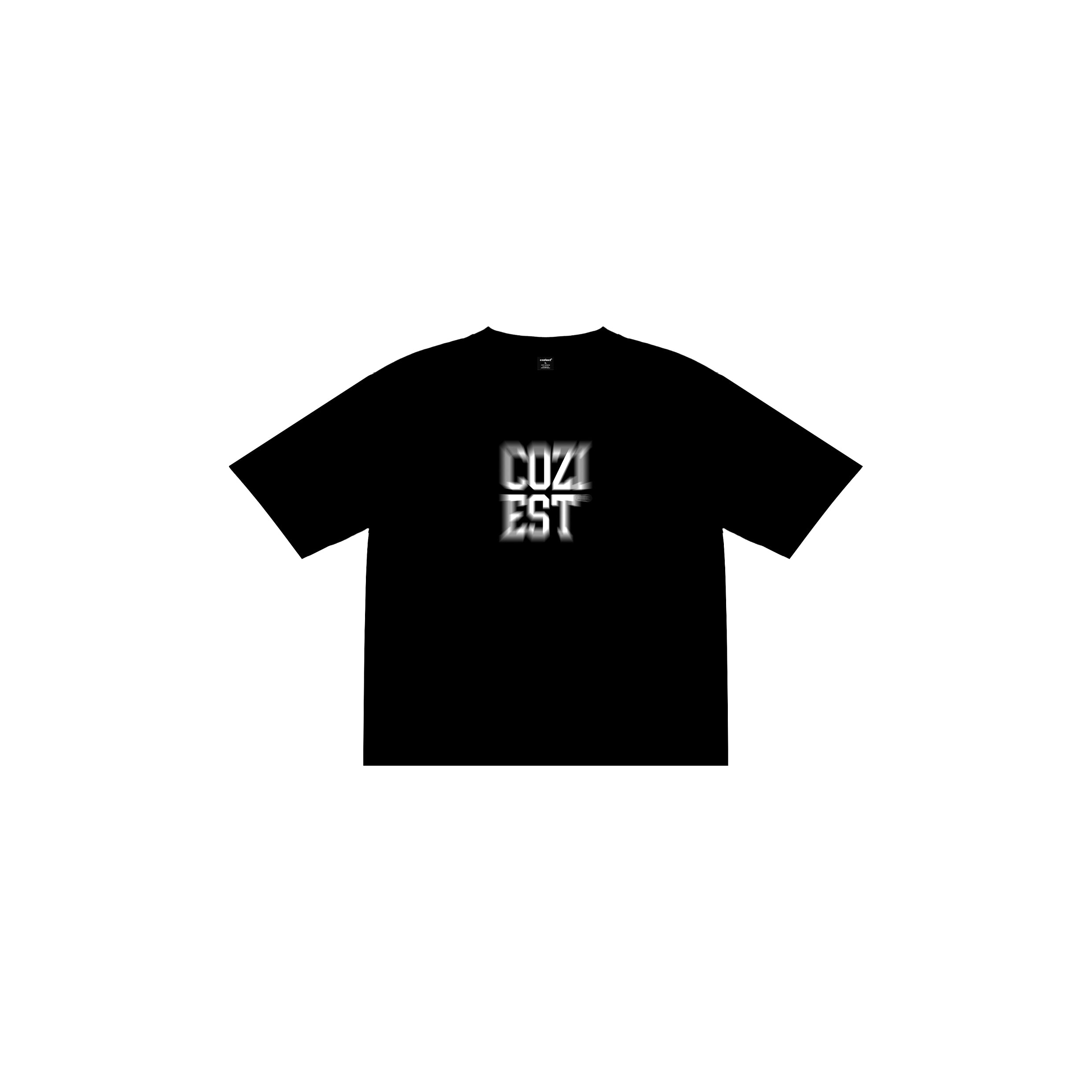 "Zoom" Tee in Black Colorway