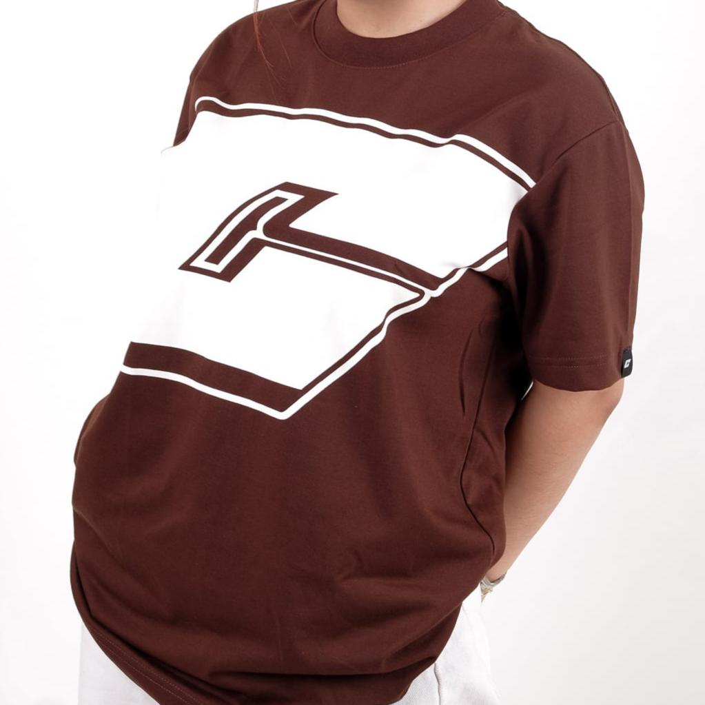 “Big C” tee in Brown colorway