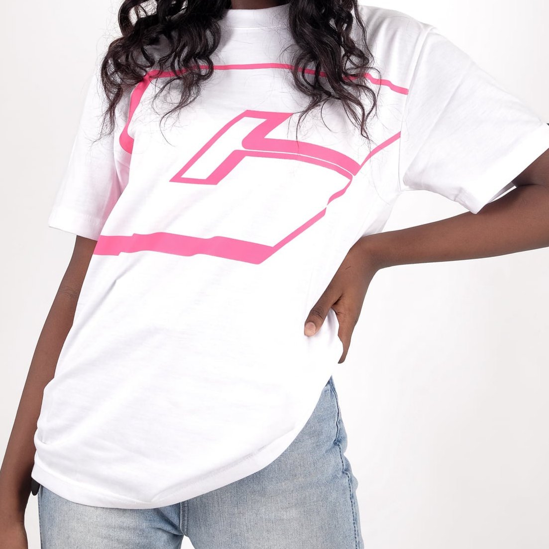 “Big C” tee in White Colorway