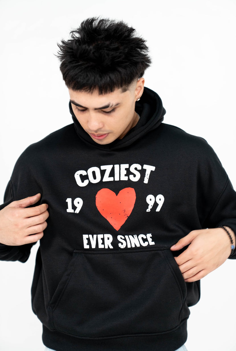 "1999" Hoodie in Black Colorway